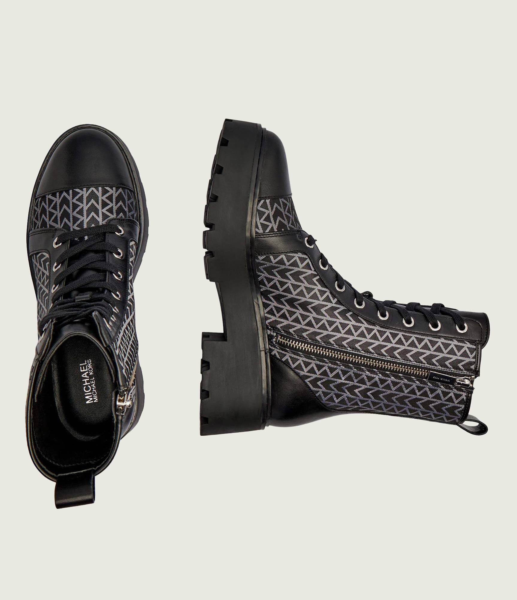 Michael Kors Botine cu platformă Blake cu adaos de piele