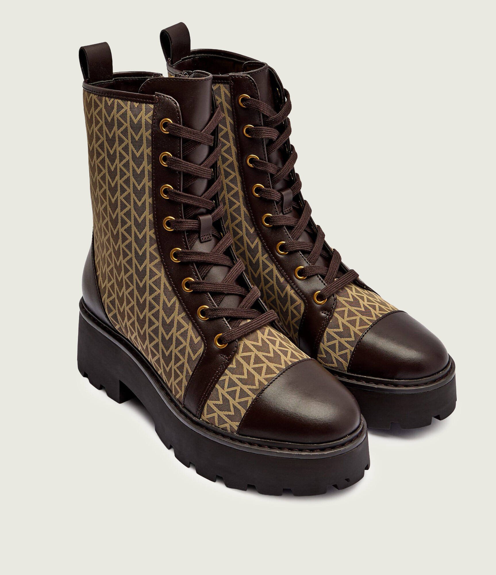 Michael Kors Botine cu platformă Blake cu adaos de piele