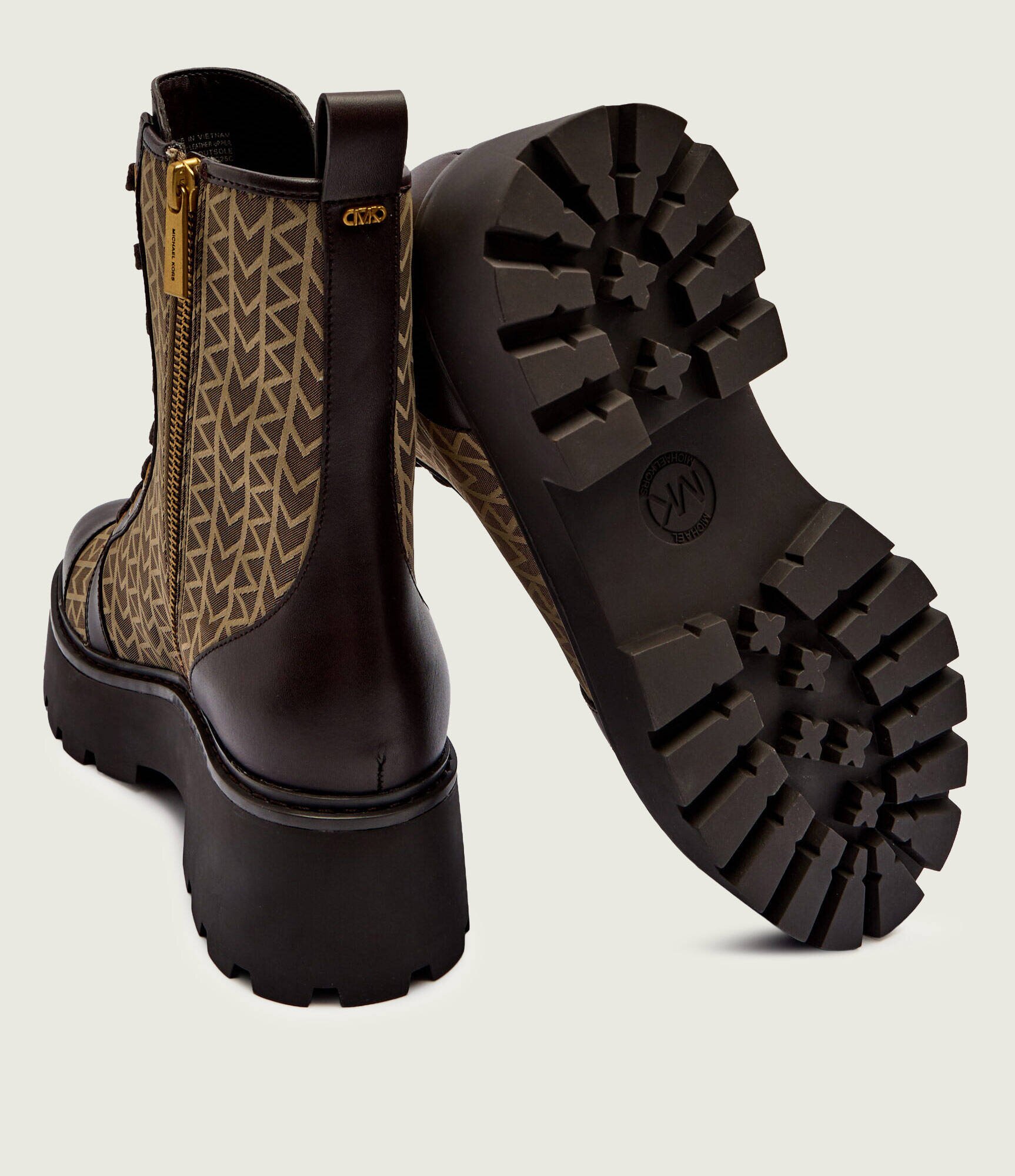 Michael Kors Botine cu platformă Blake cu adaos de piele
