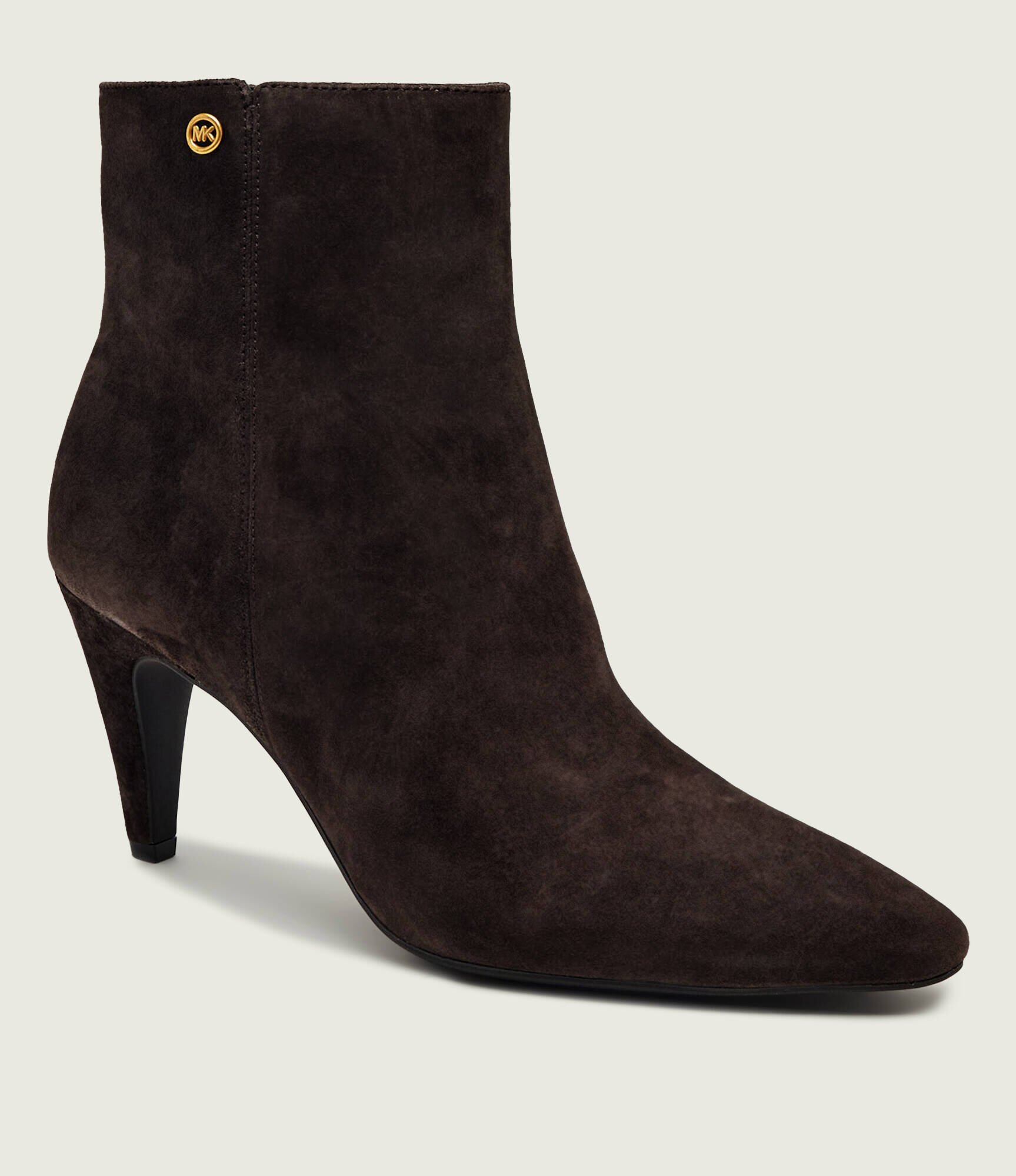 Michael Kors Botine cu toc subțire Daniela | piele întoarsă