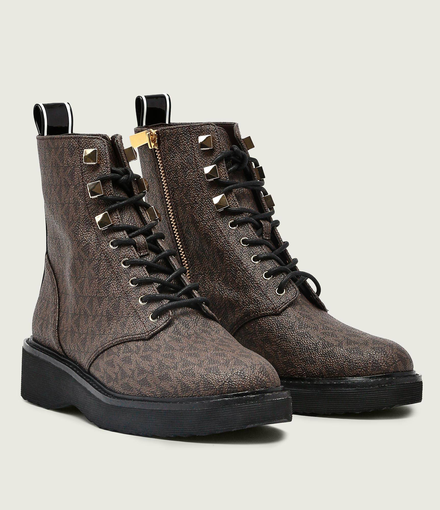 Michael Kors Botine Haskell cu adaos de piele
