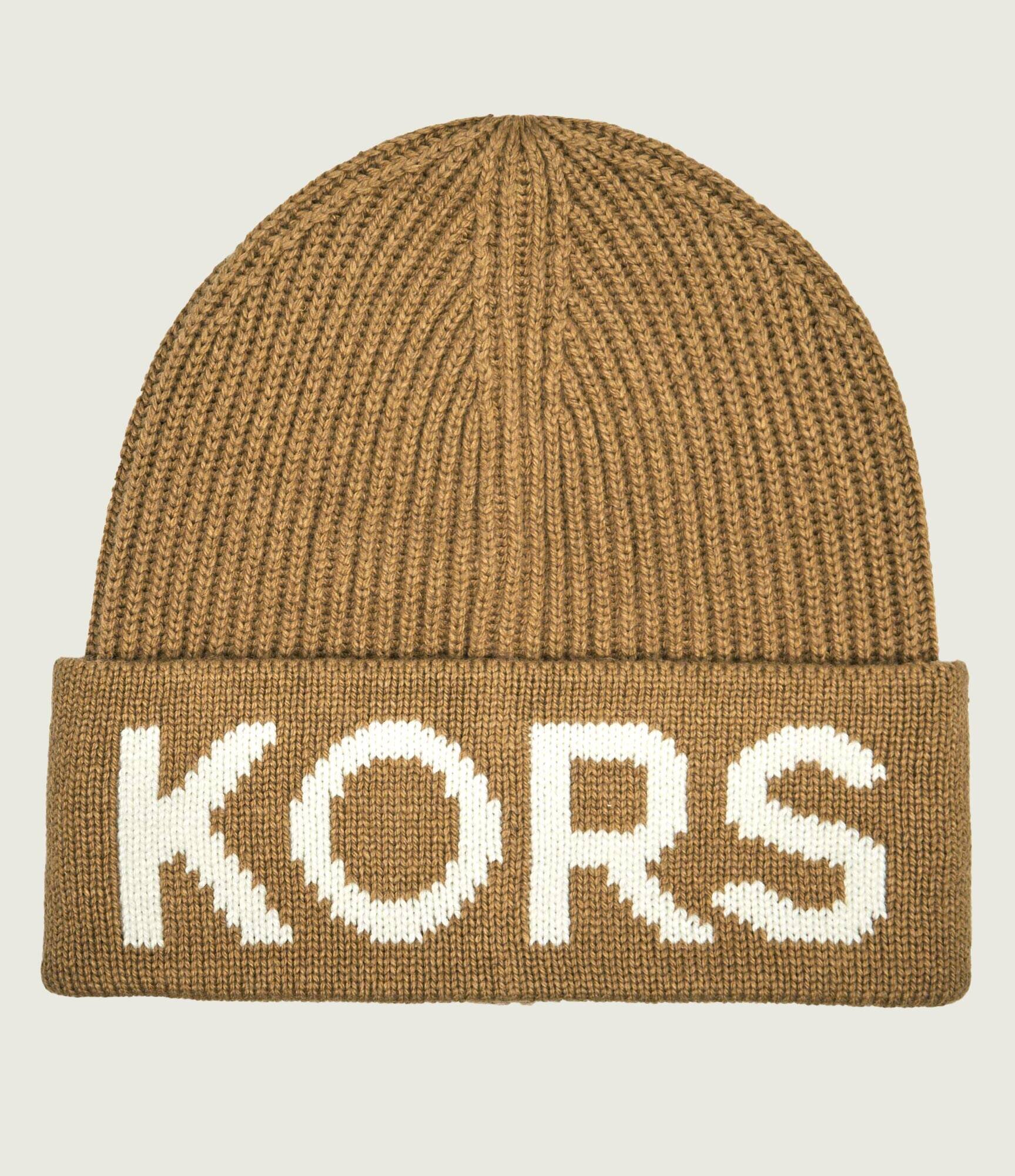 Michael Kors Căciulă FISHERMAN'S RIB cu adaos de lână