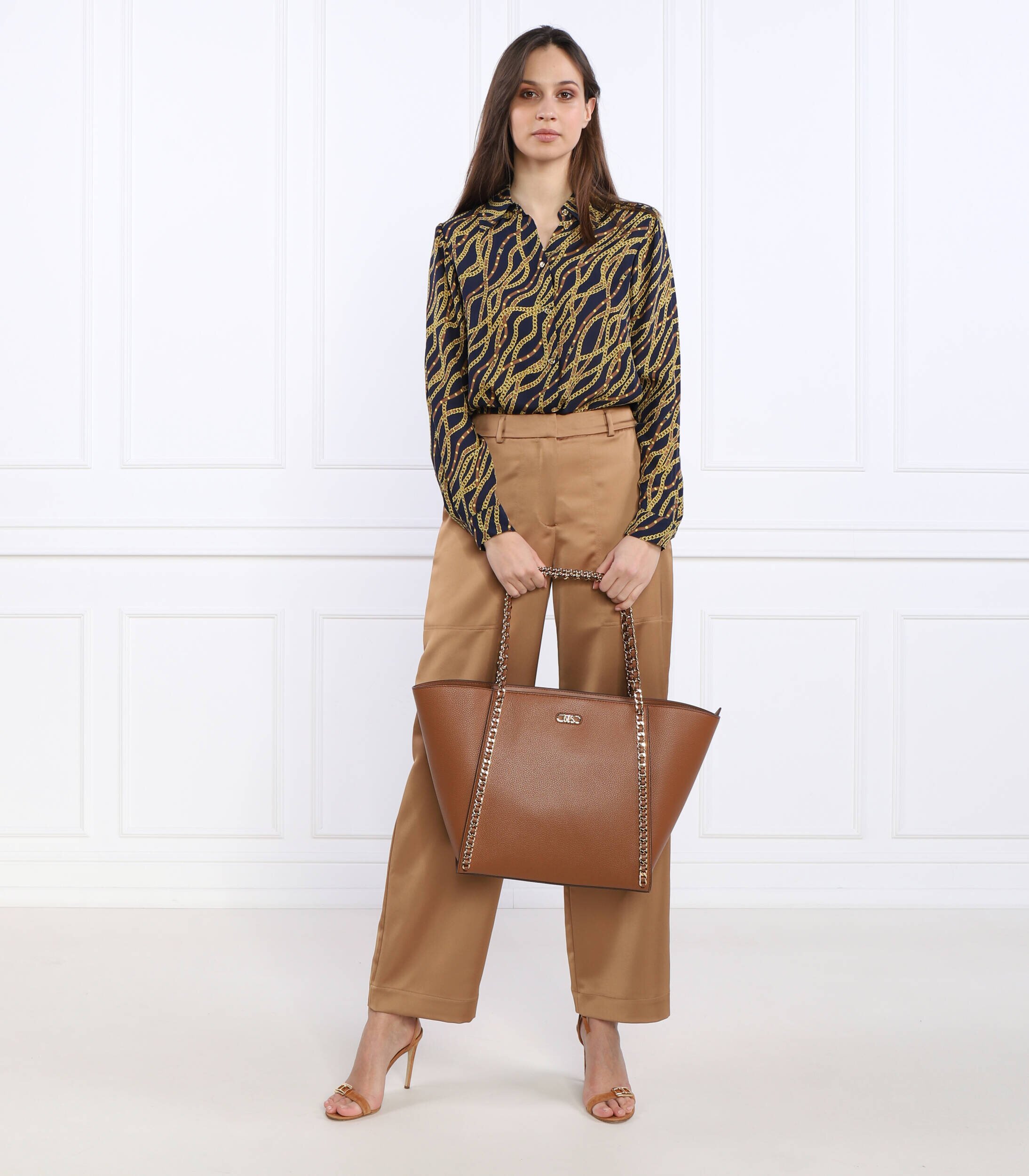 Michael Kors Cămașă | Regular Fit cu adaos de mătase