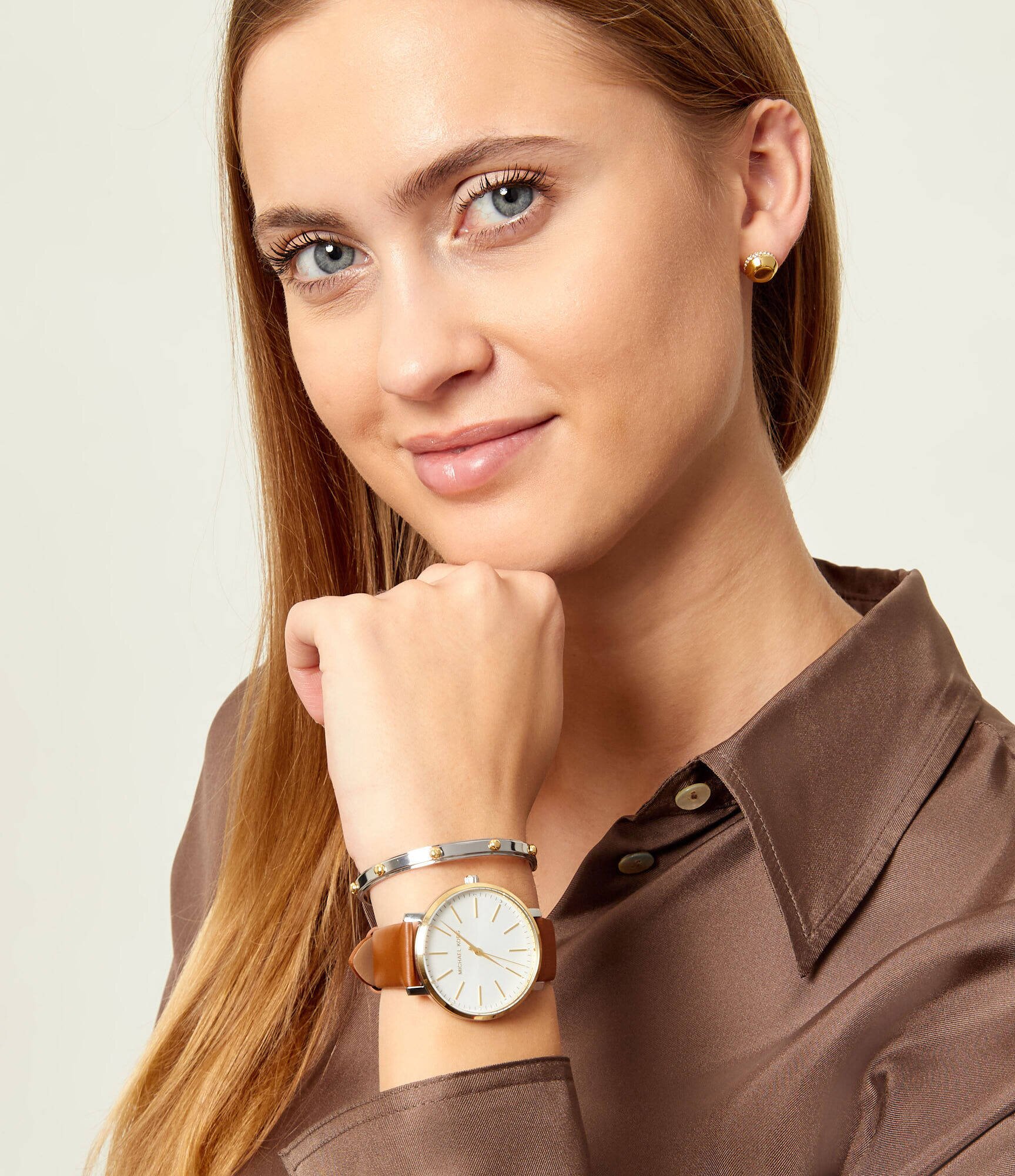 Michael Kors Ceas + bratara + cercei Pyper MK4897SET