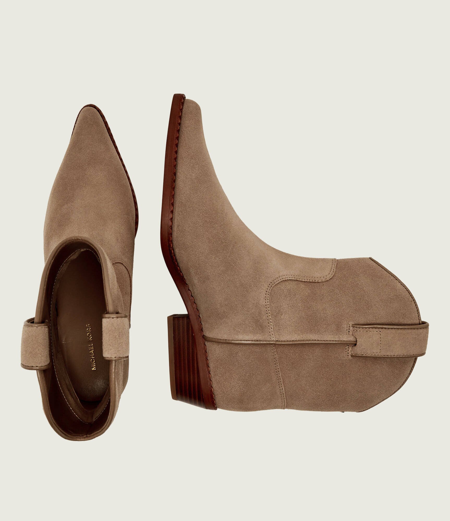Michael Kors Cizme cowboy NOEMIE | piele întoarsă