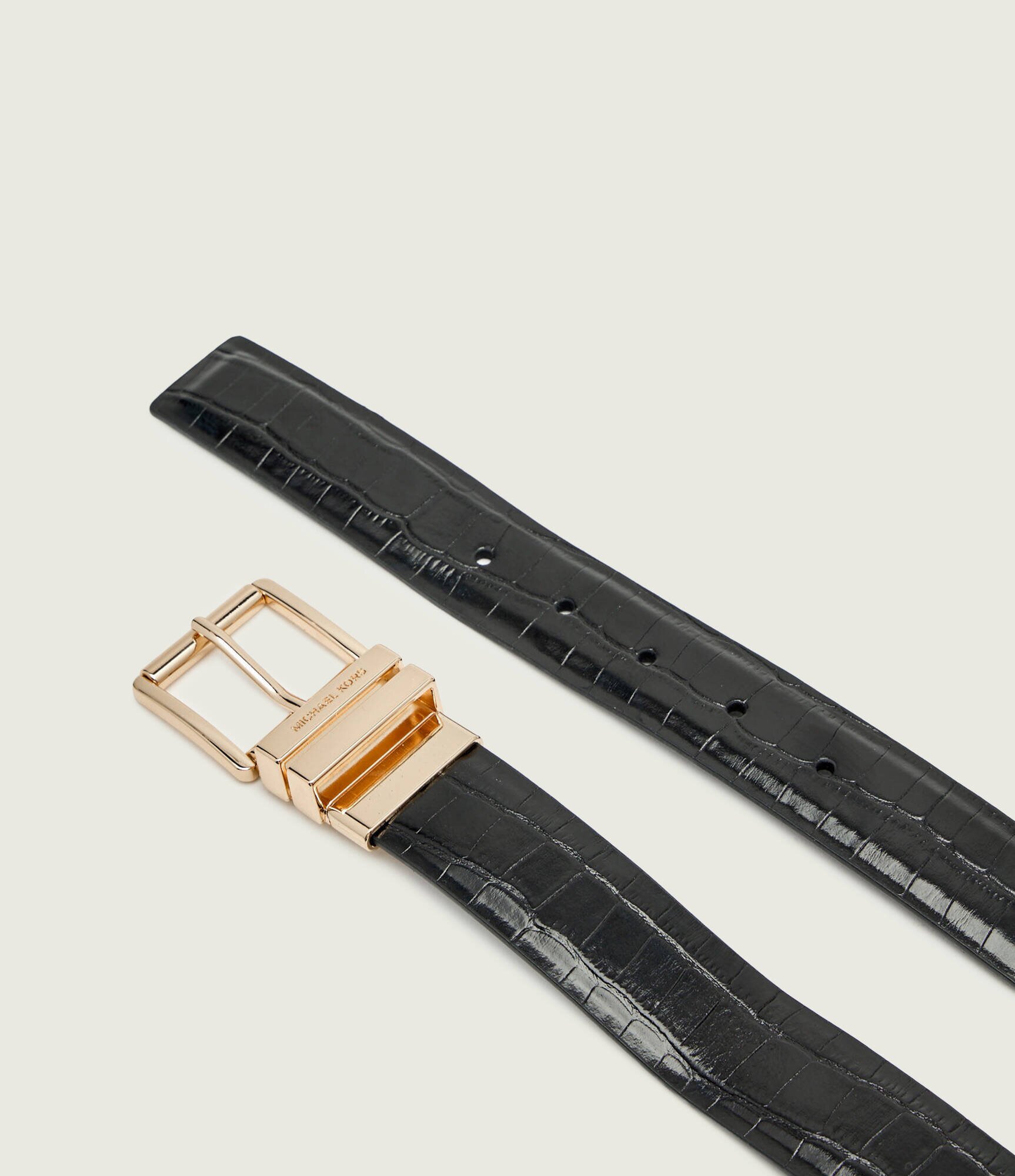 Michael Kors Curea din piele cu două fețe