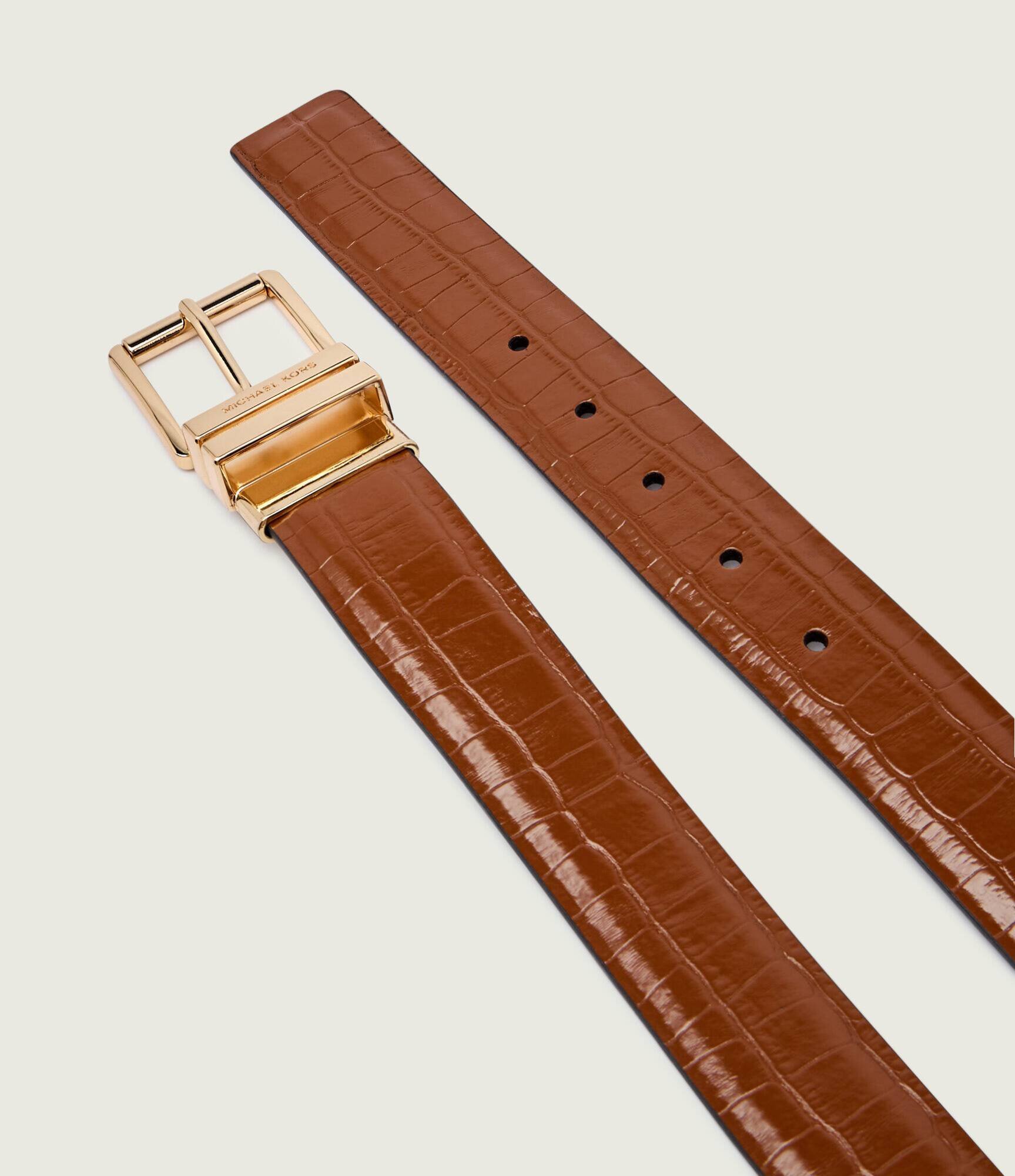 Michael Kors Curea din piele cu două fețe