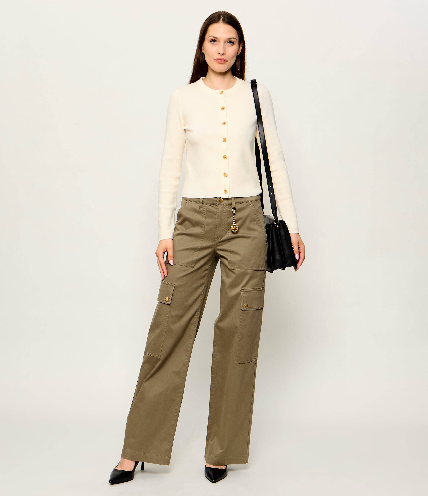 Michael Kors De lână cardigan | Slim Fit