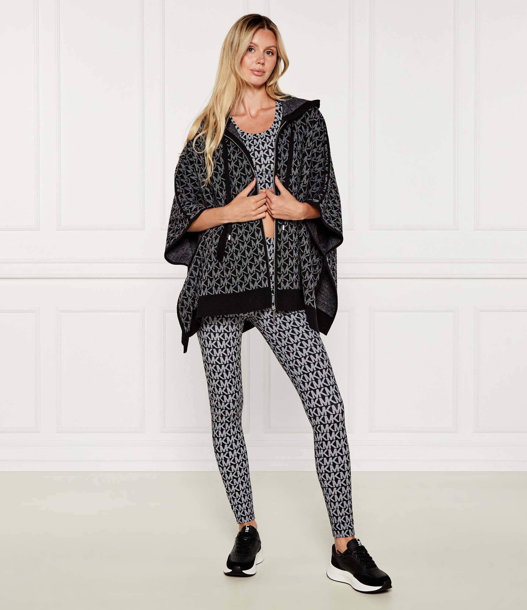 Michael Kors De lână poncho | Oversize fit