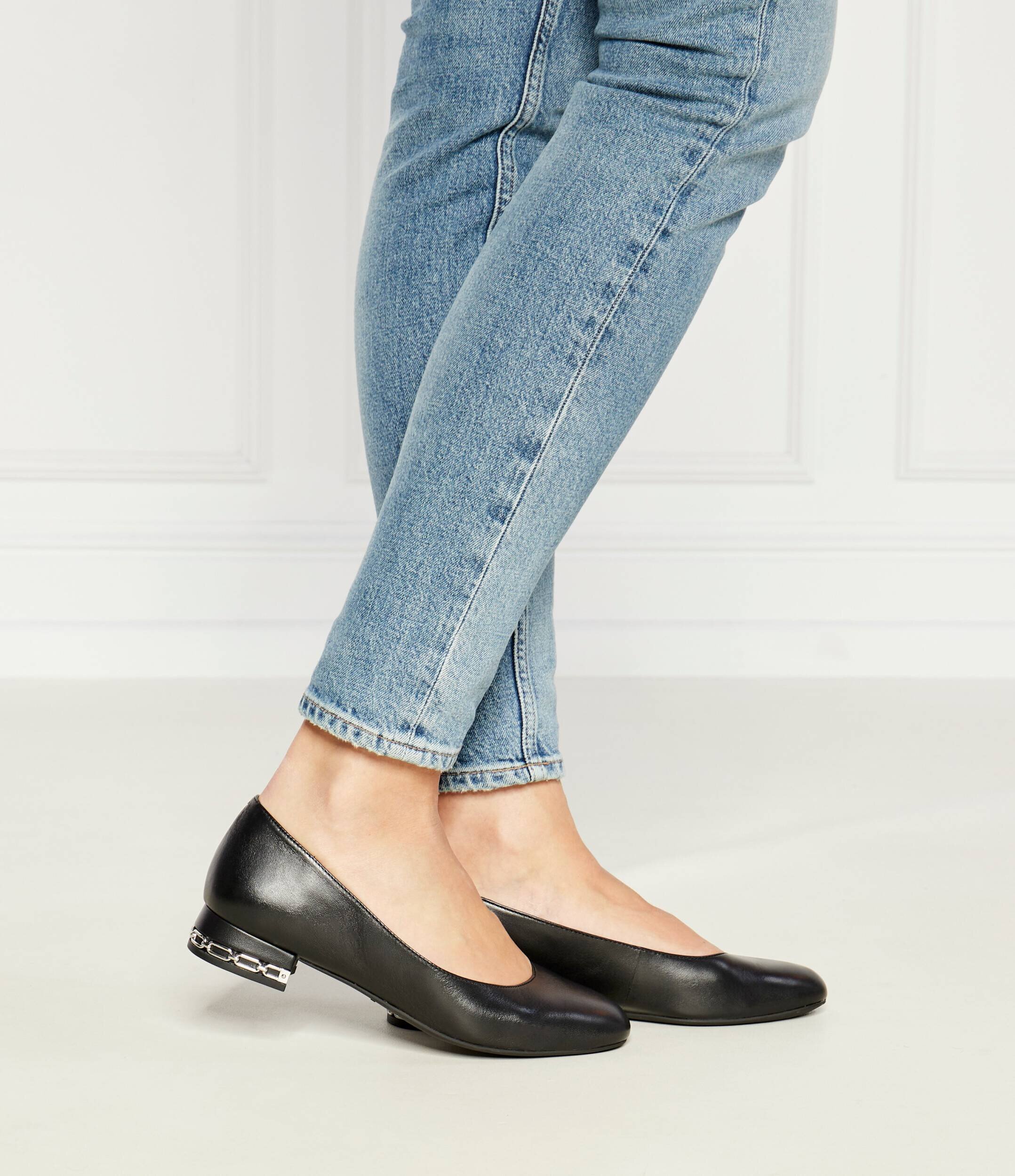 Michael Kors De piele balerini June