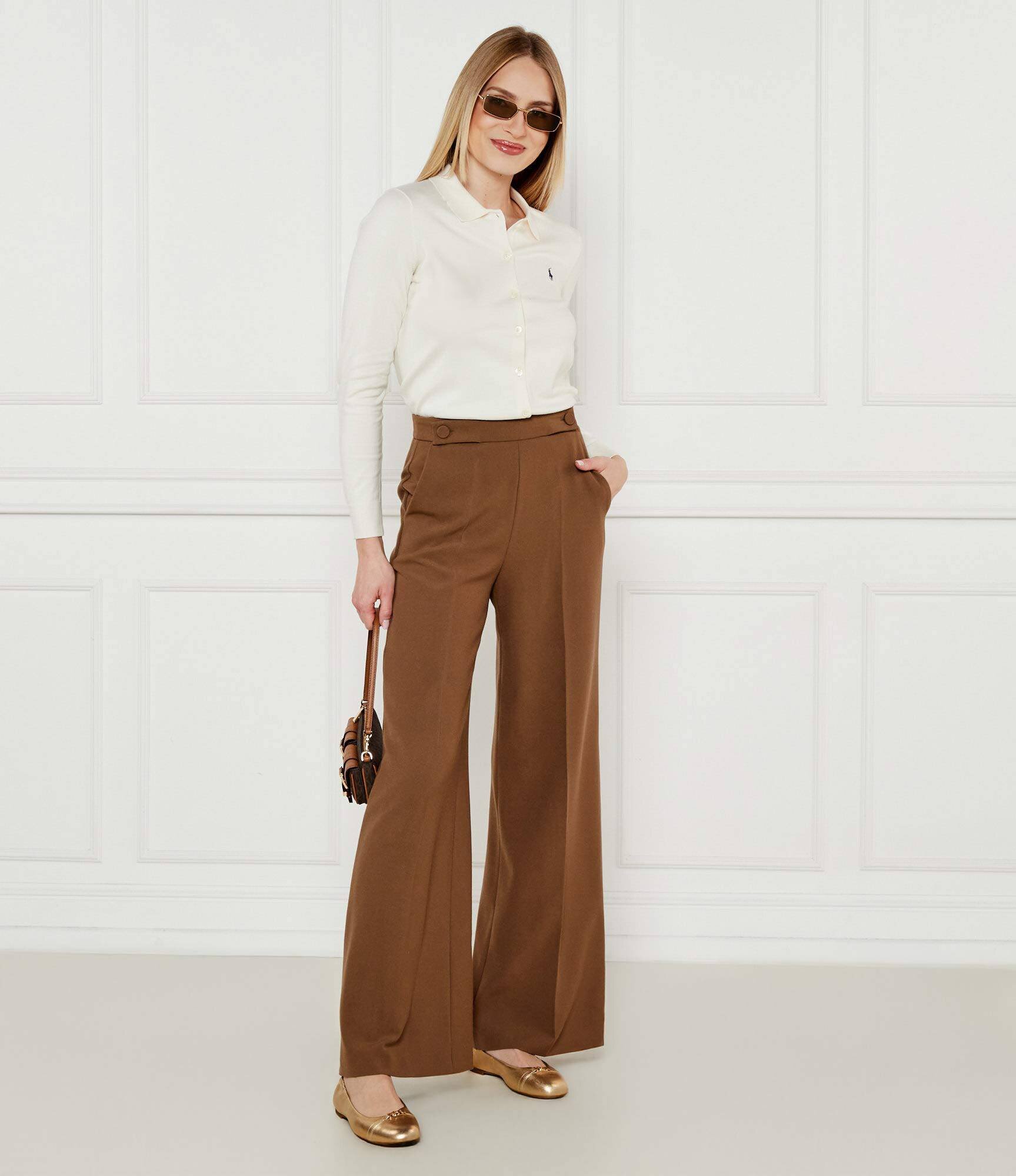 Michael Kors De piele balerini Mandy