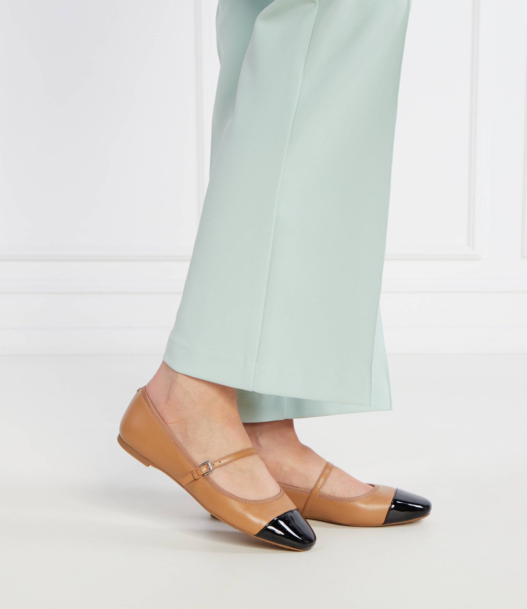 Michael Kors De piele balerini Mary Jane