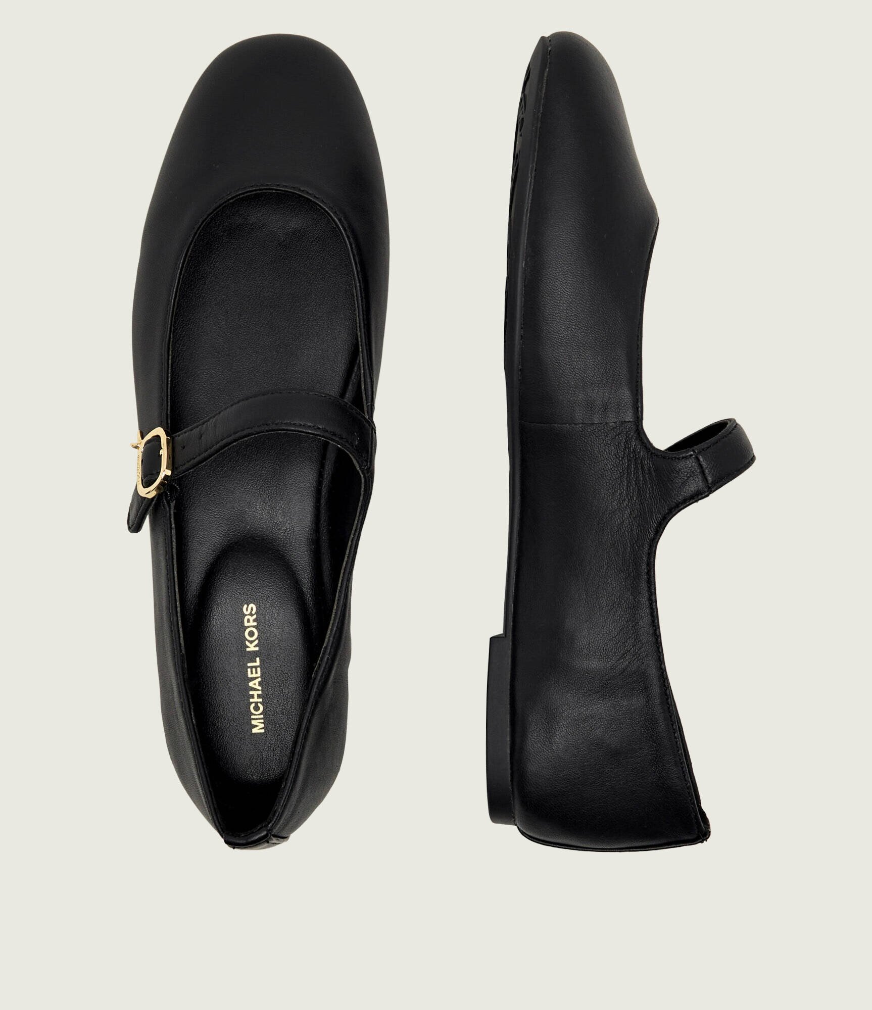 Michael Kors De piele balerini Nellie Mary Jane