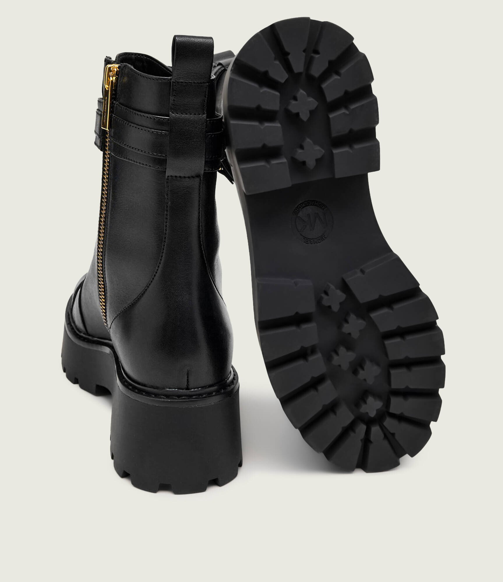 Michael Kors De piele botine cu platformă Mandy