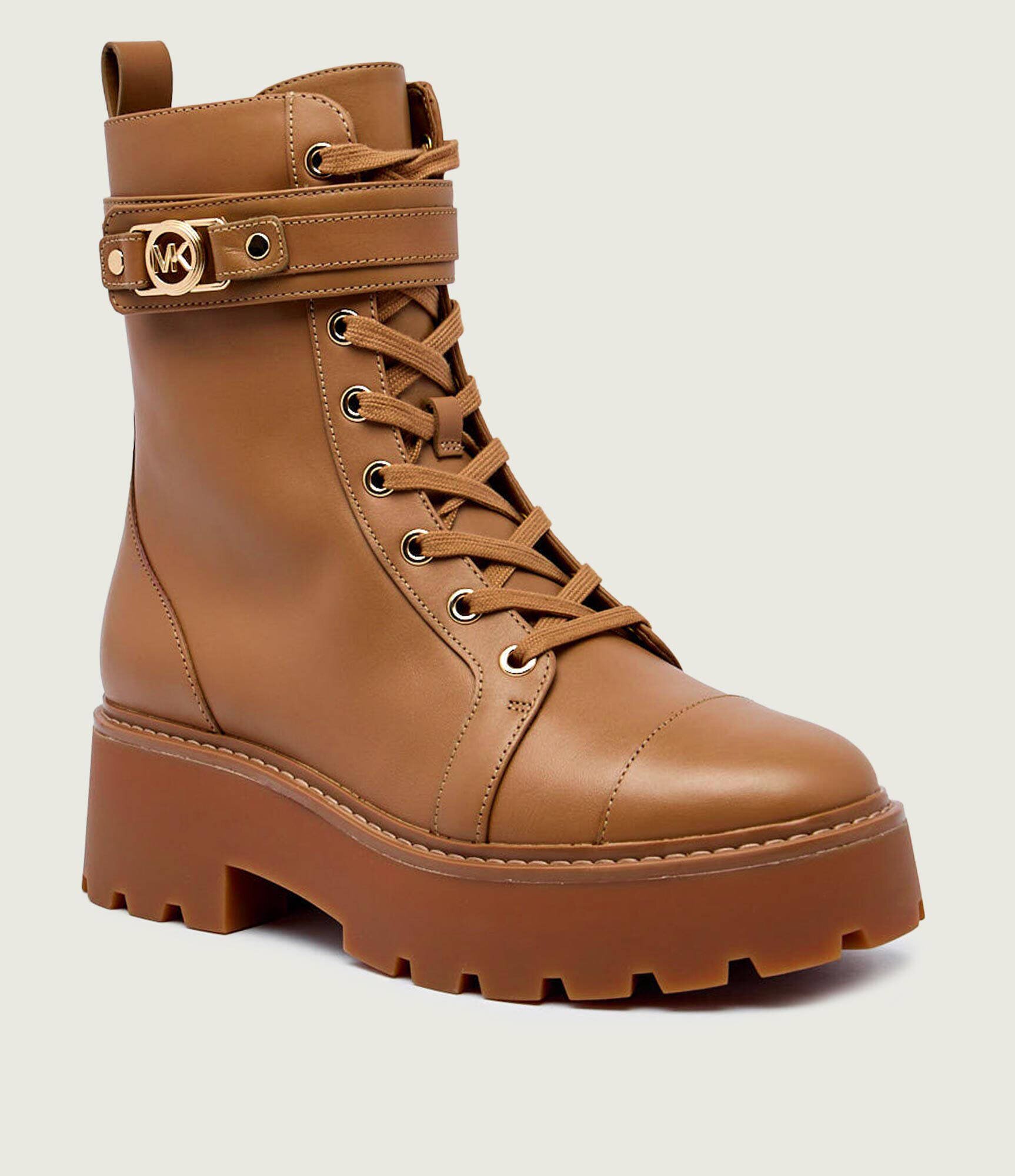 Michael Kors De piele botine cu platformă MANDY