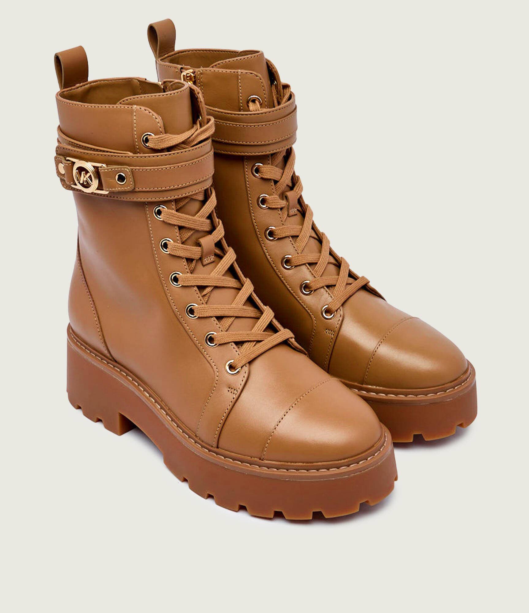 Michael Kors De piele botine cu platformă MANDY