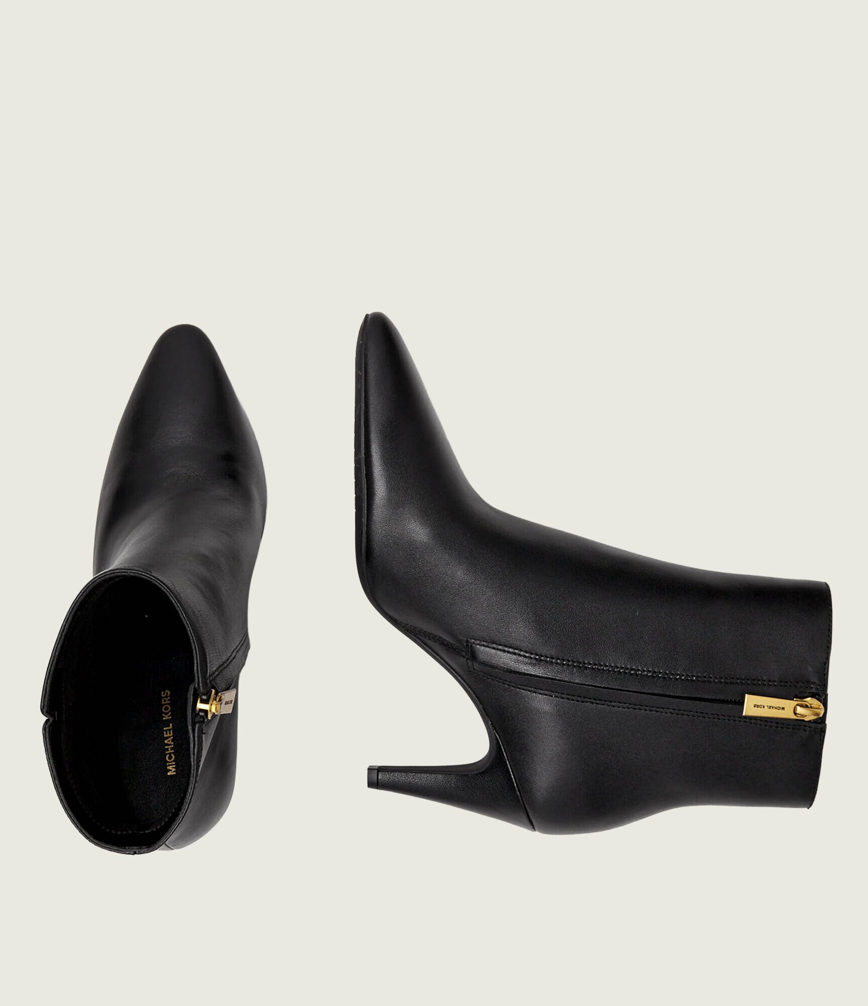 Michael Kors De piele botine cu toc Daniela
