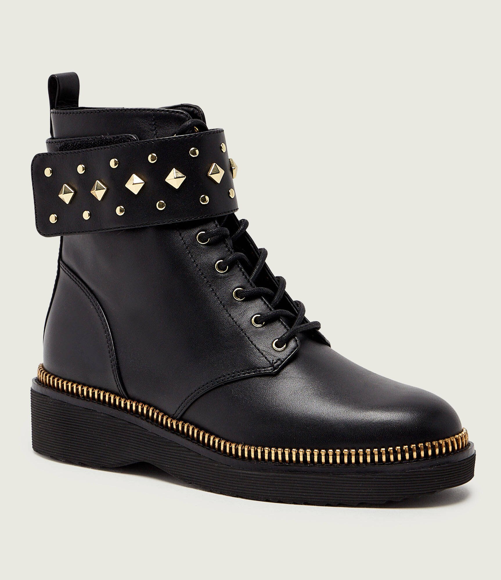 Michael Kors De piele botine Haskell