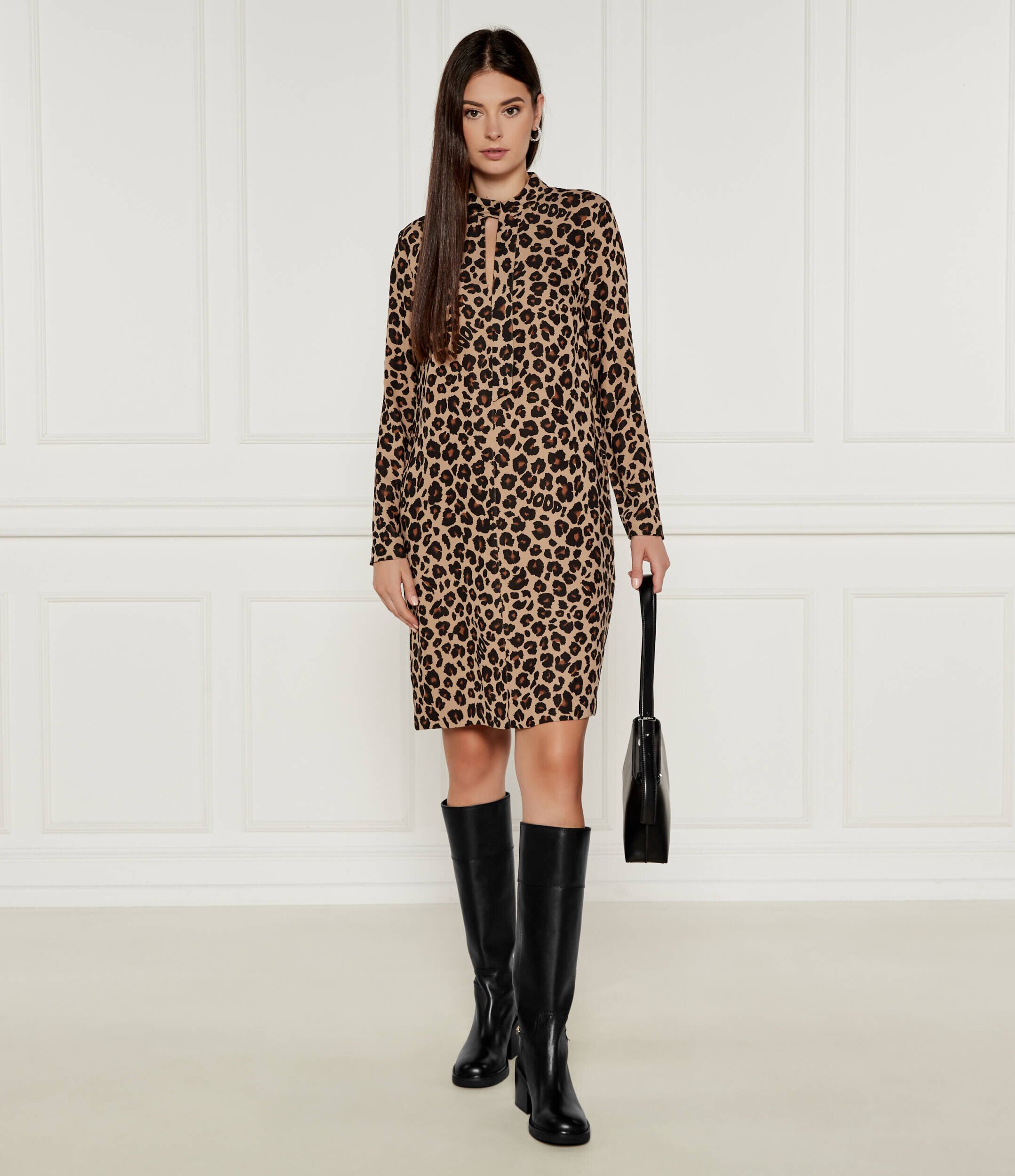 Michael Kors De piele cizme cu toc Carlisle