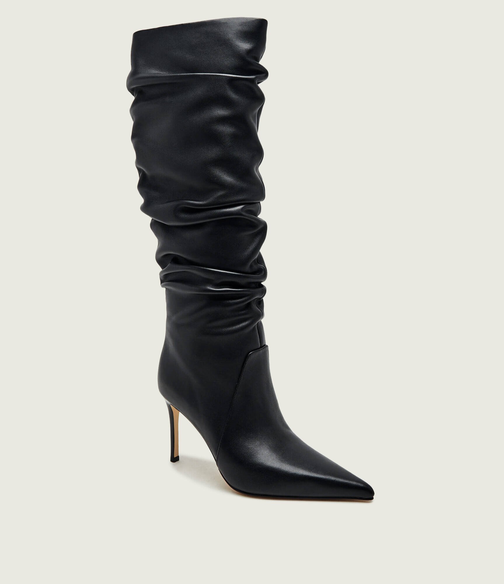 Michael Kors De piele cizme cu toc subțire Dawn Heeled