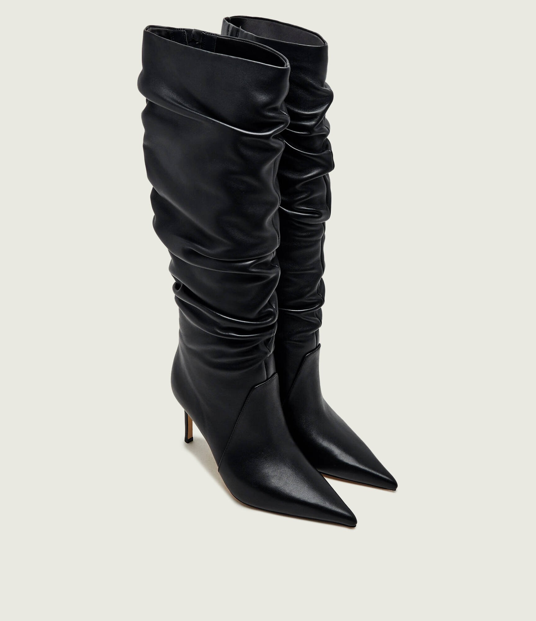 Michael Kors De piele cizme cu toc subțire Dawn Heeled
