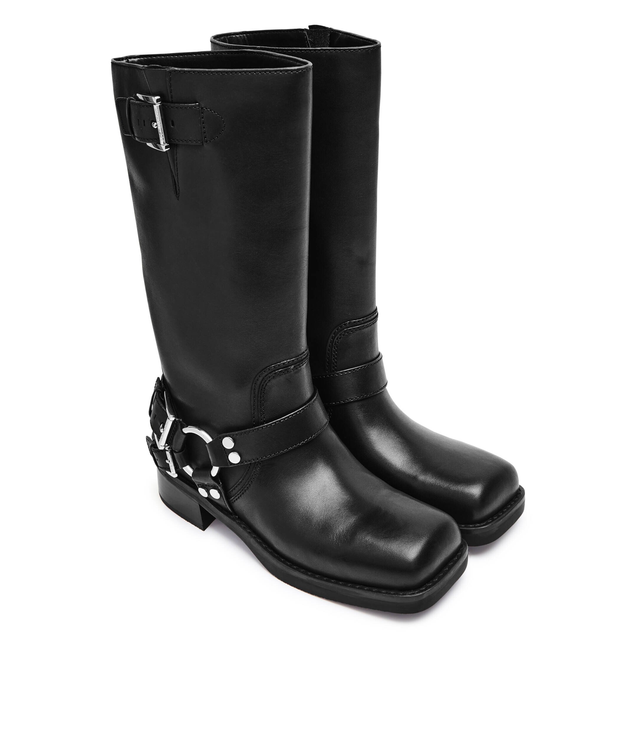 Michael Kors De piele cizme de echitație Crosby