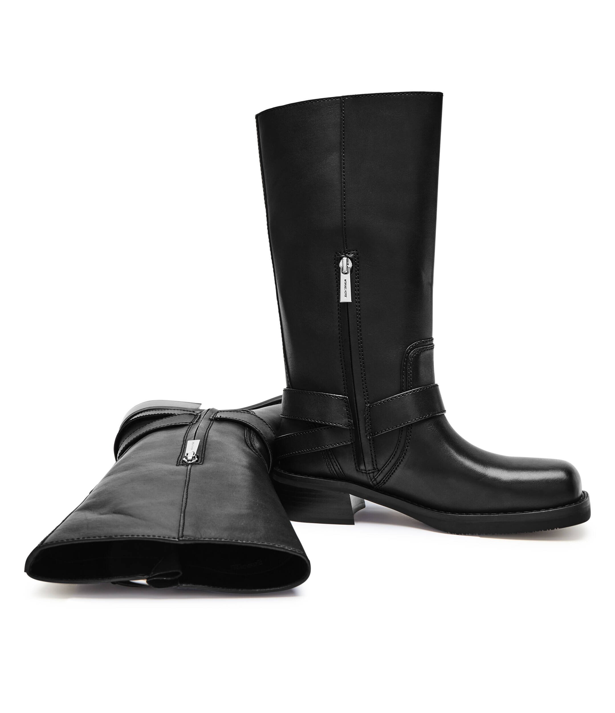 Michael Kors De piele cizme de echitație Crosby