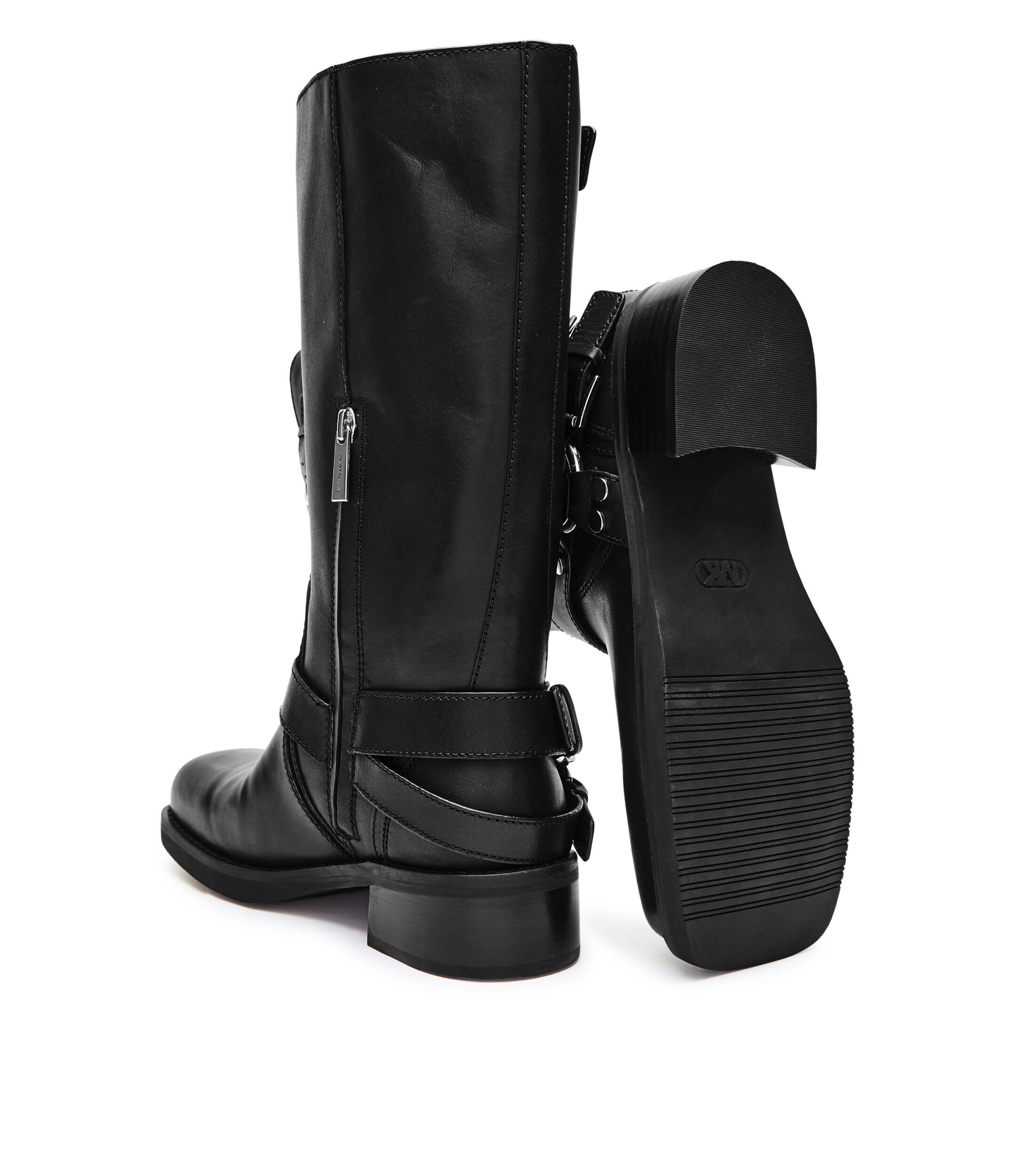 Michael Kors De piele cizme de echitație Crosby