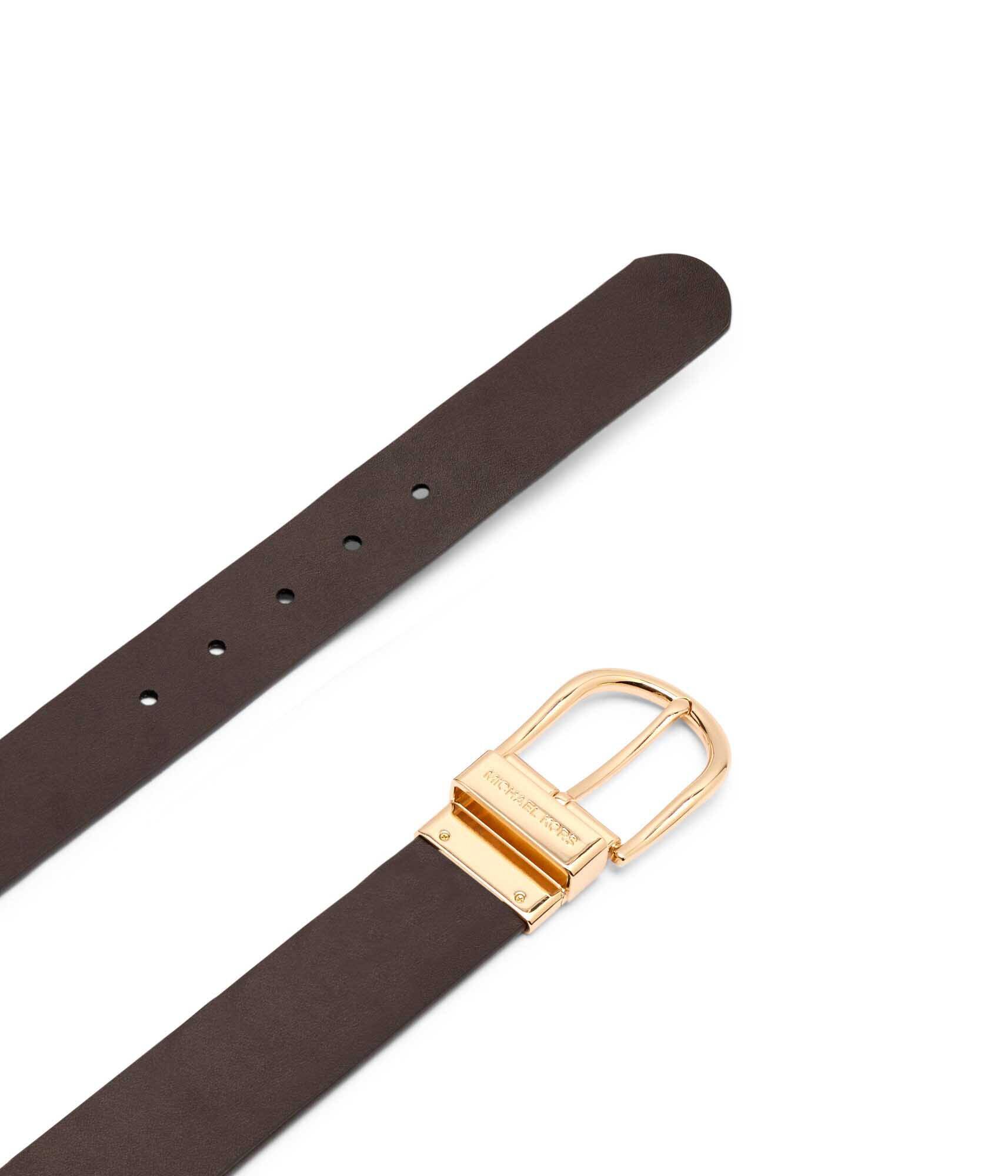 Michael Kors De piele cu două fețe curea