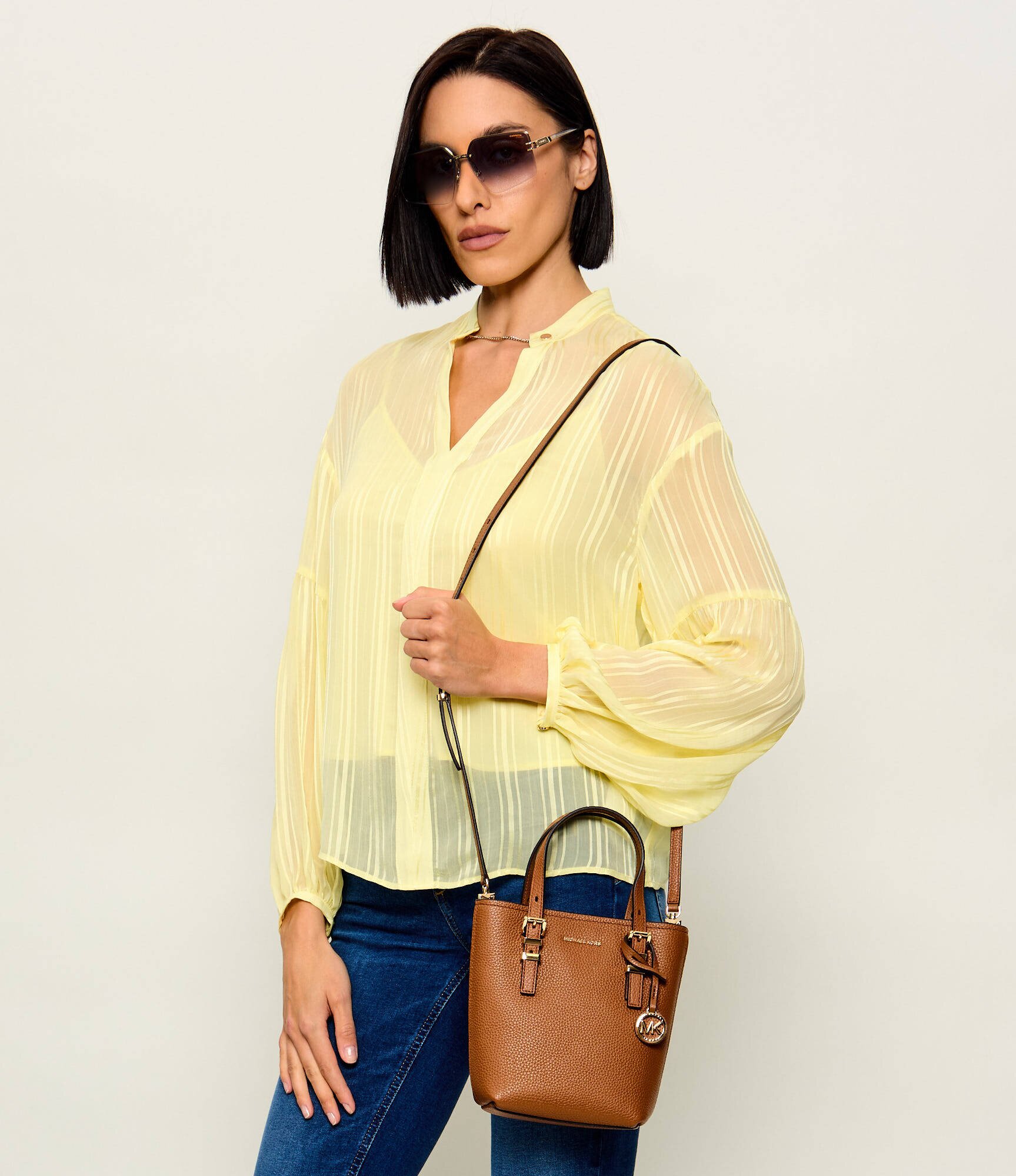 Michael Kors De piele cufăr Quinn