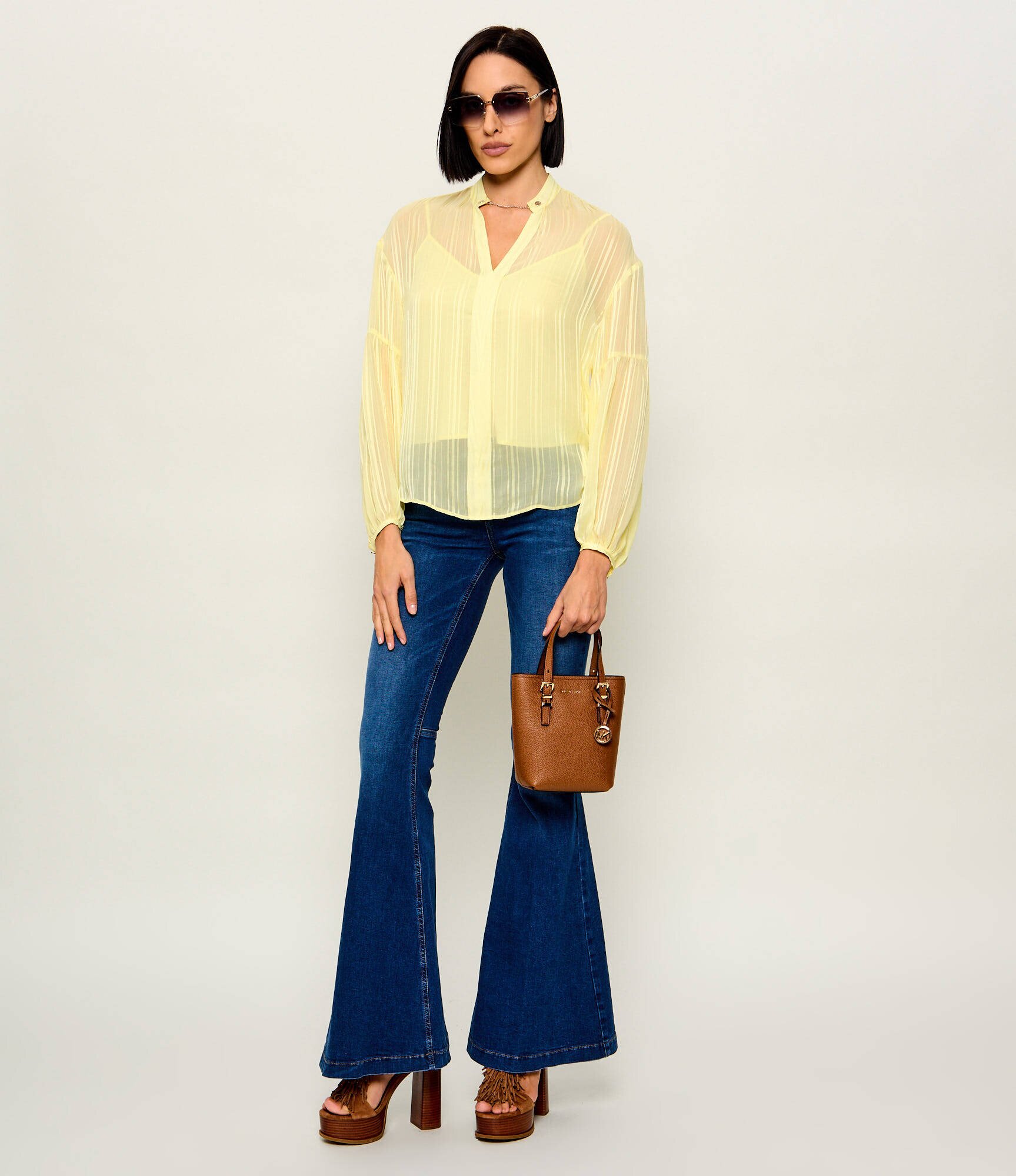 Michael Kors De piele cufăr Quinn