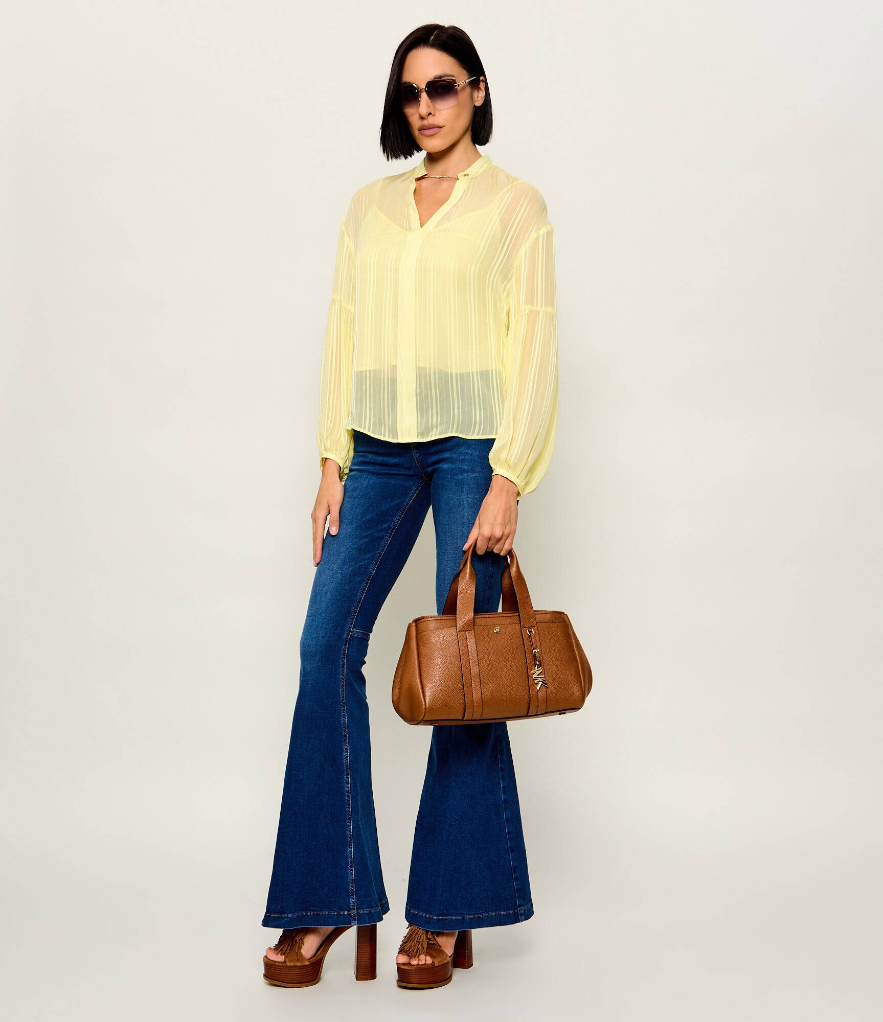 Michael Kors De piele cufăr Romee