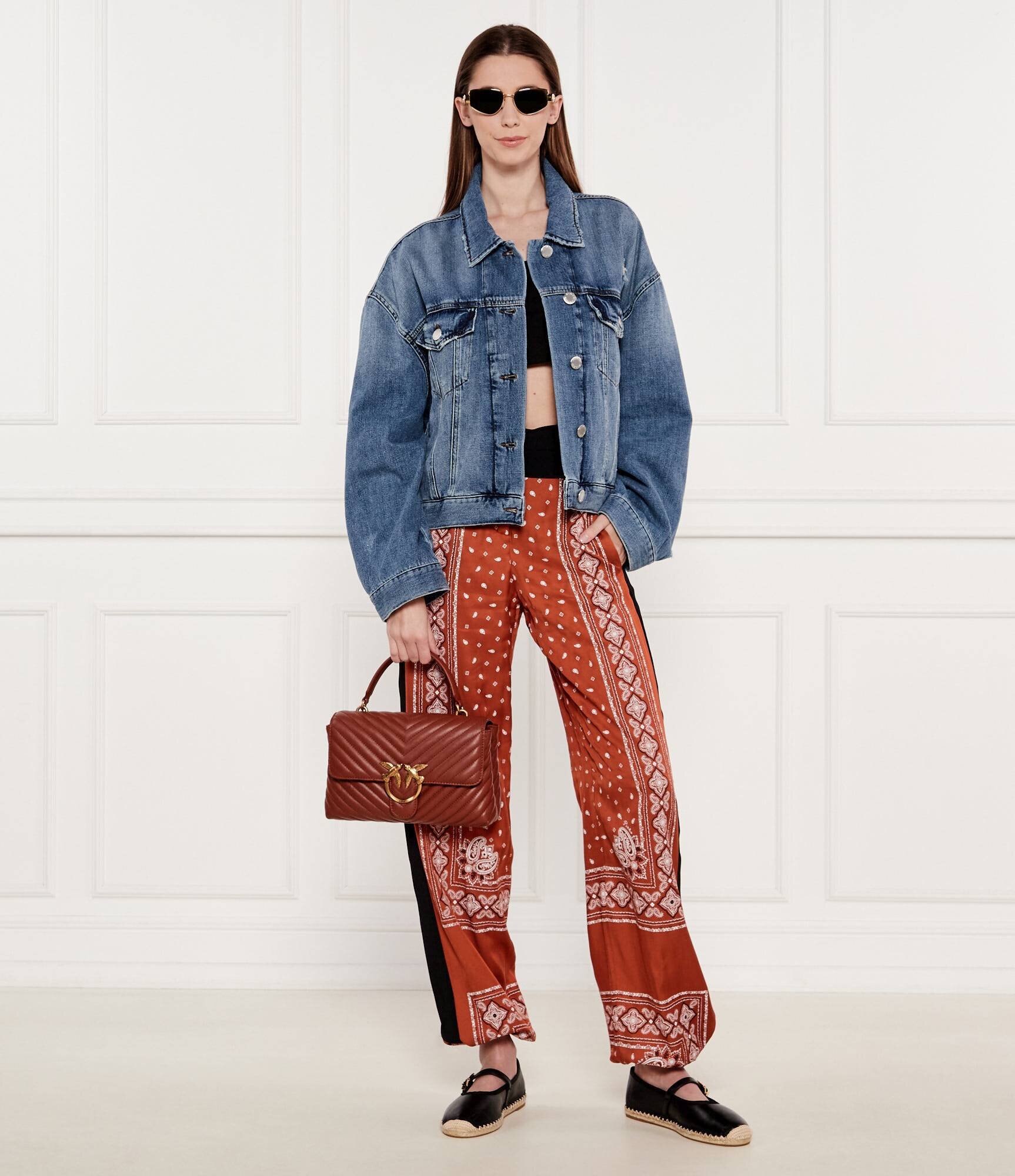 Michael Kors De piele espadrile Lynn Mary Jane