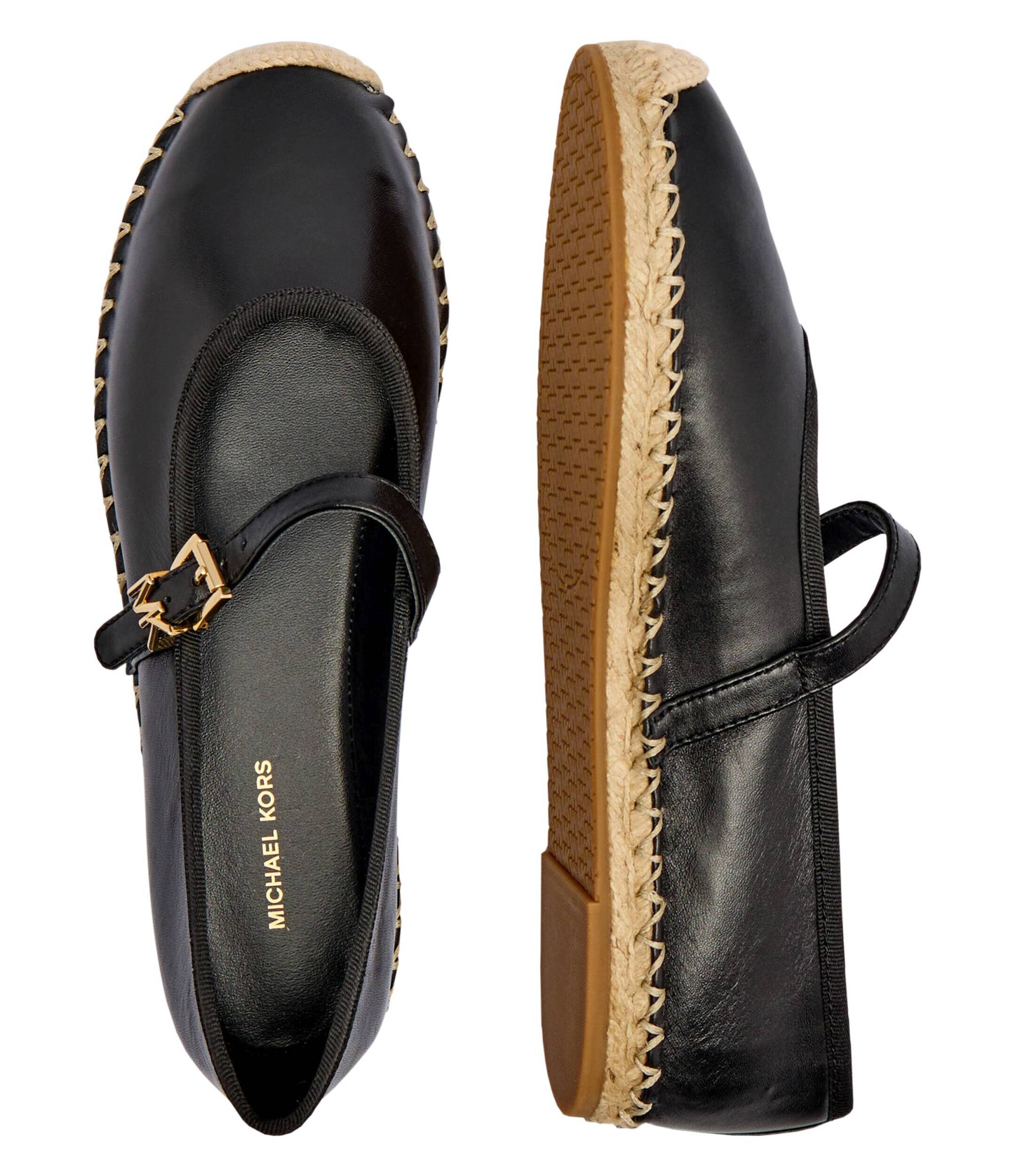 Michael Kors De piele espadrile Lynn Mary Jane