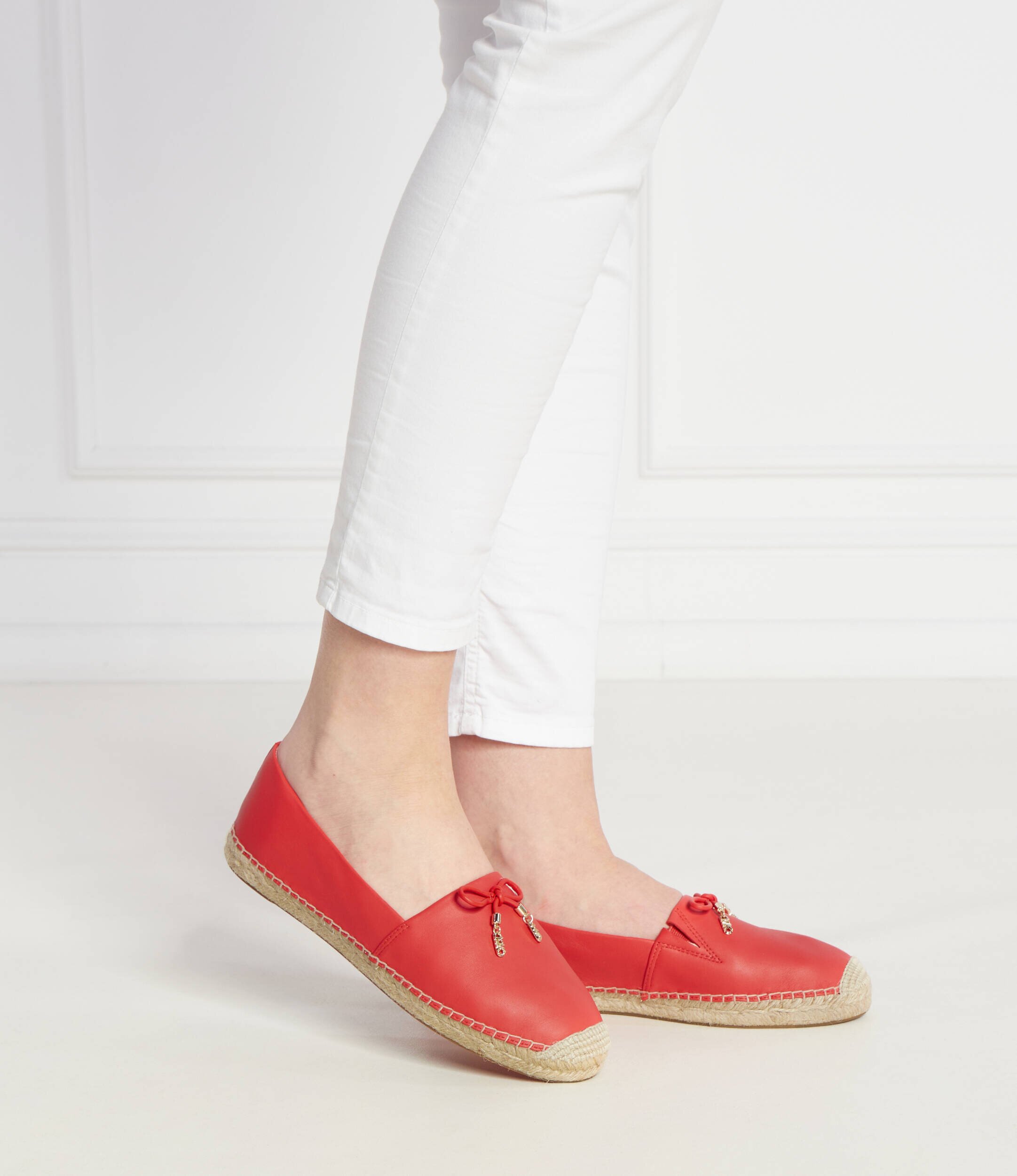Michael Kors De piele espadrile Nori