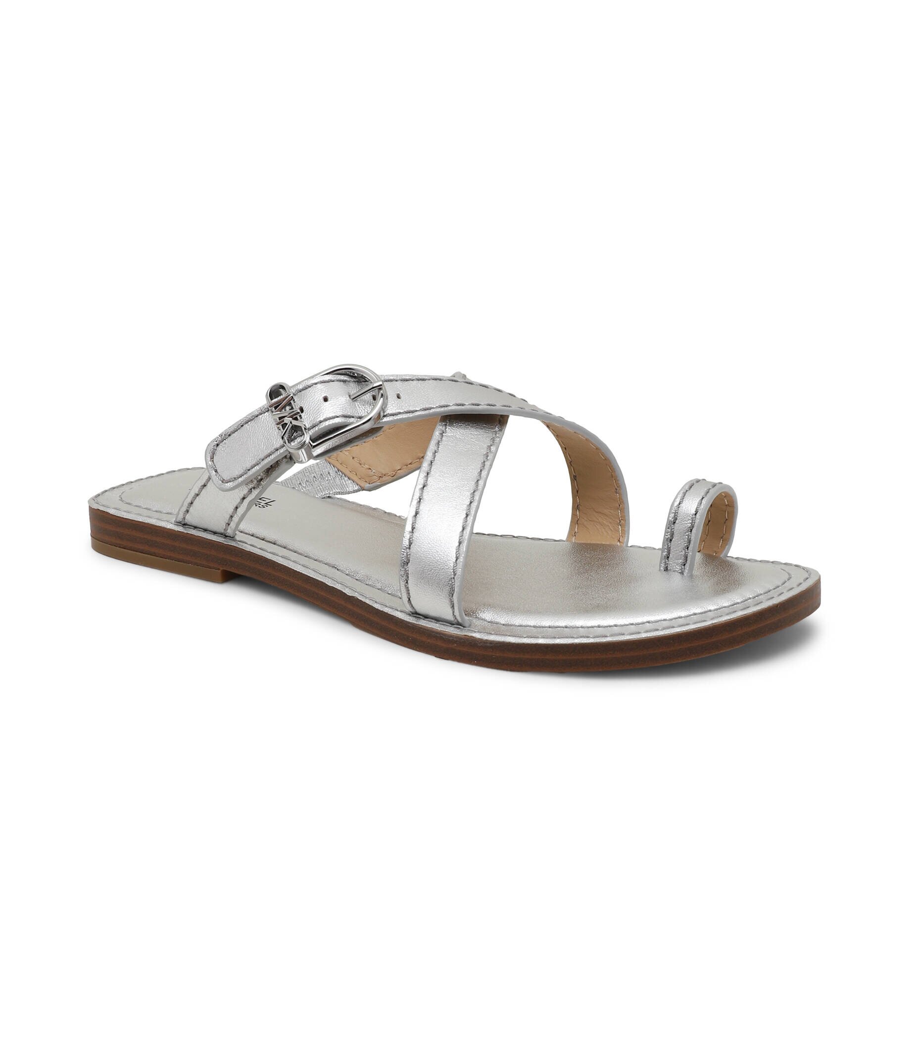 Michael Kors De piele flip flops Ashton