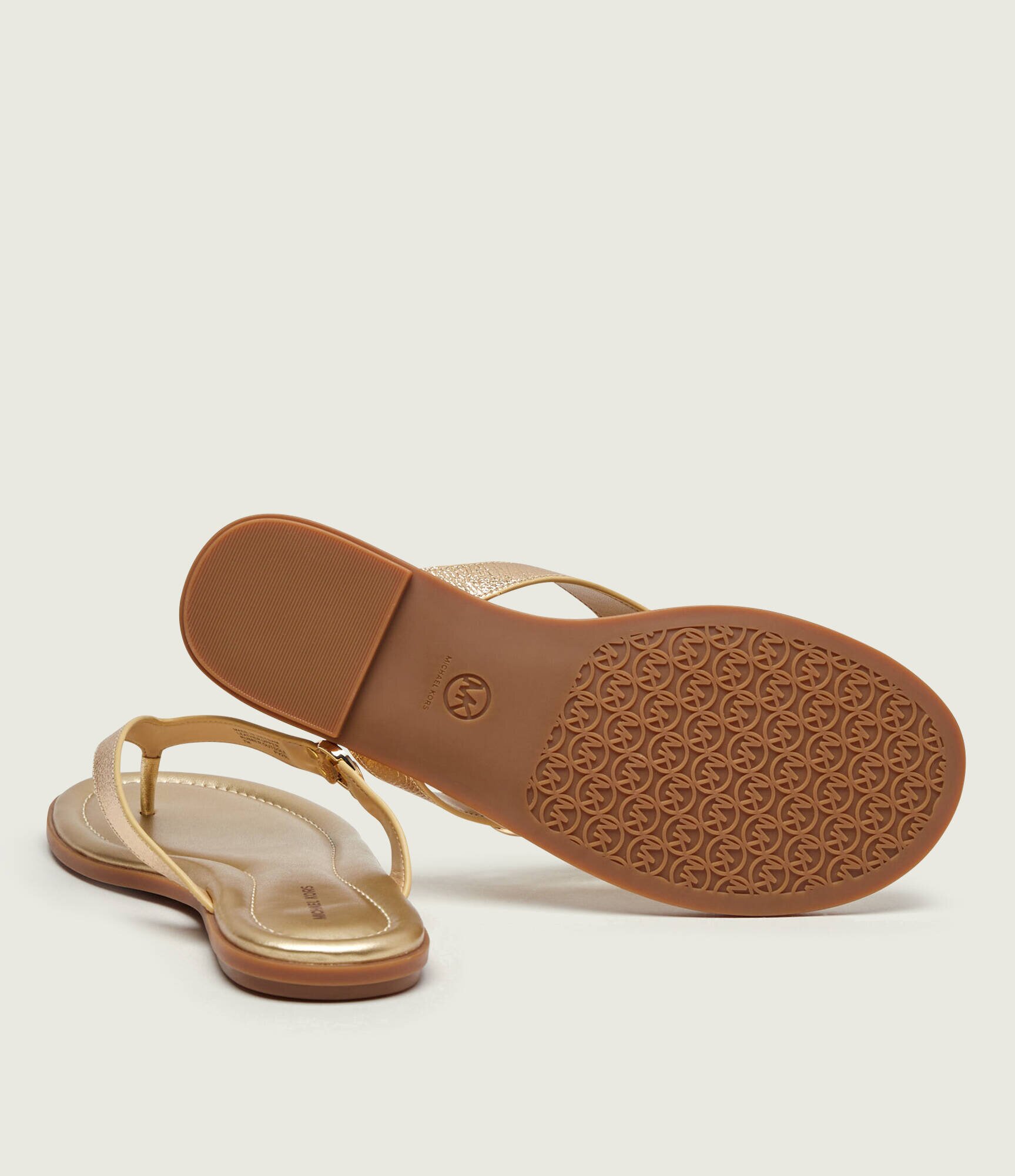 Michael Kors De piele flip flops ERIN