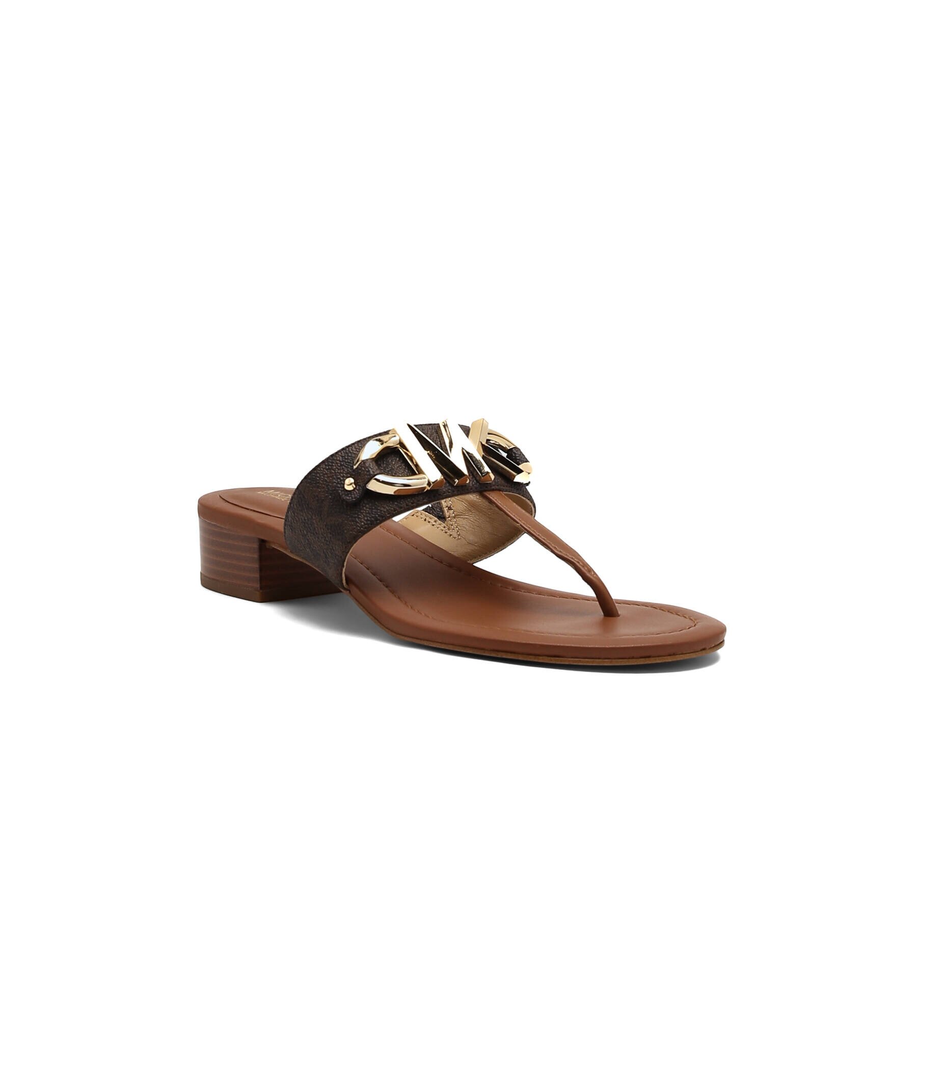 Michael Kors De piele flip flops Izzy