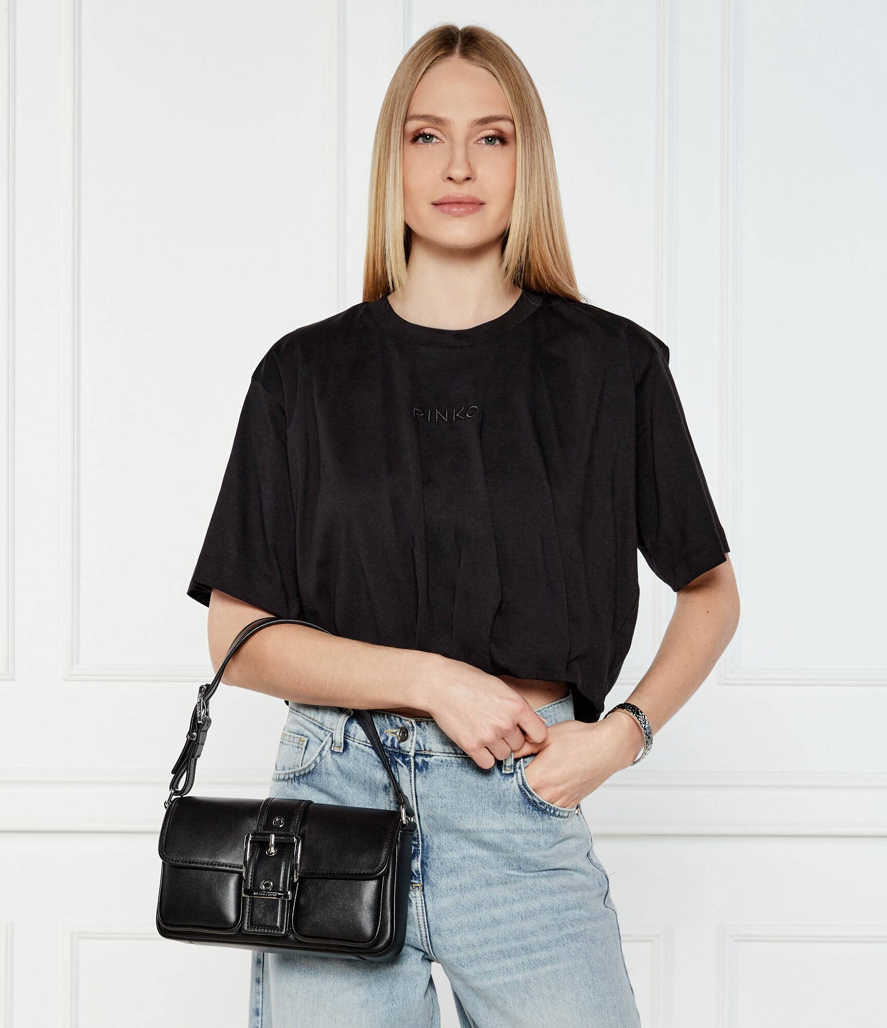Michael Kors De piele geantă pe umăr Colby