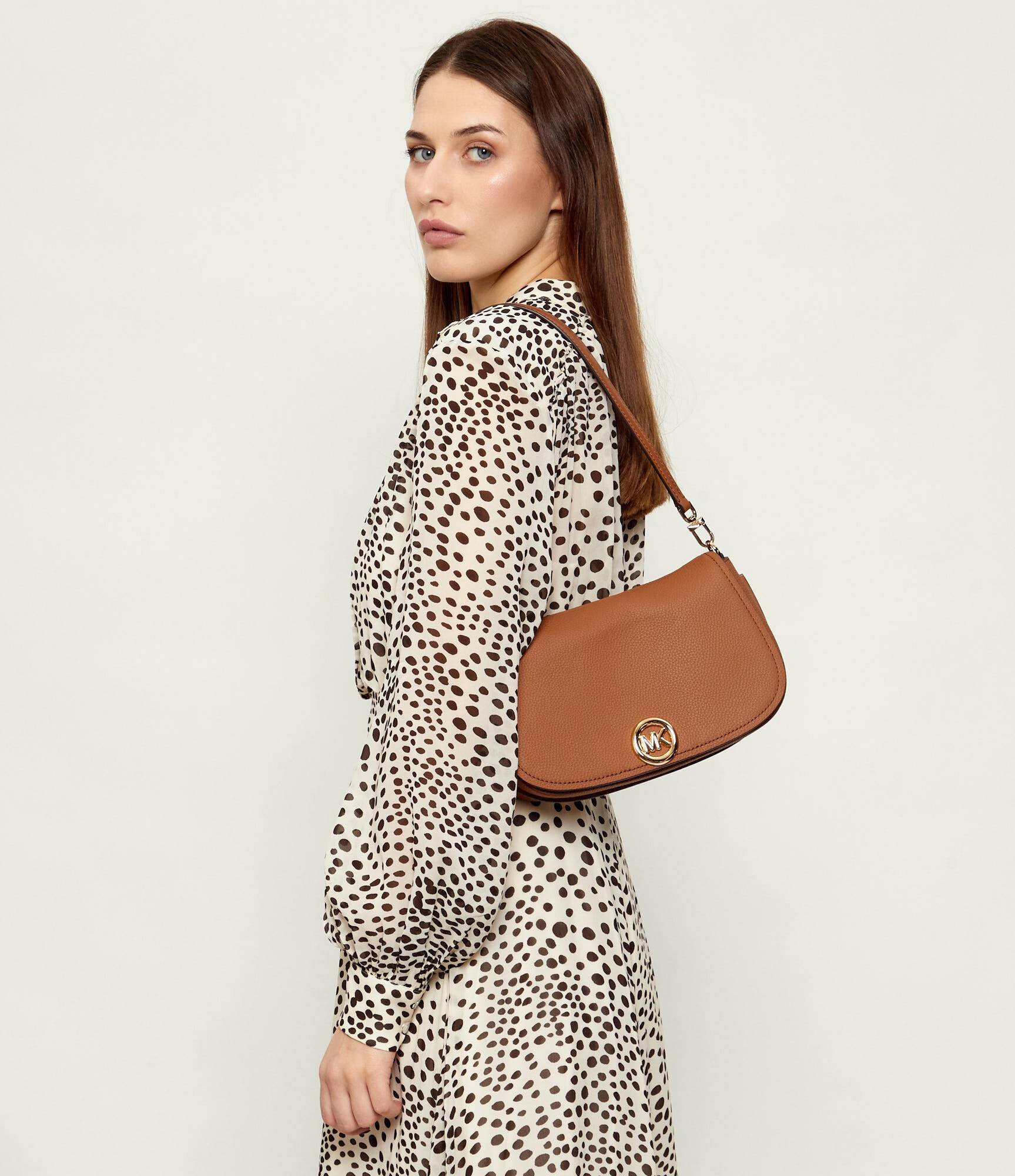 Michael Kors De piele geantă pe umăr NOLITA