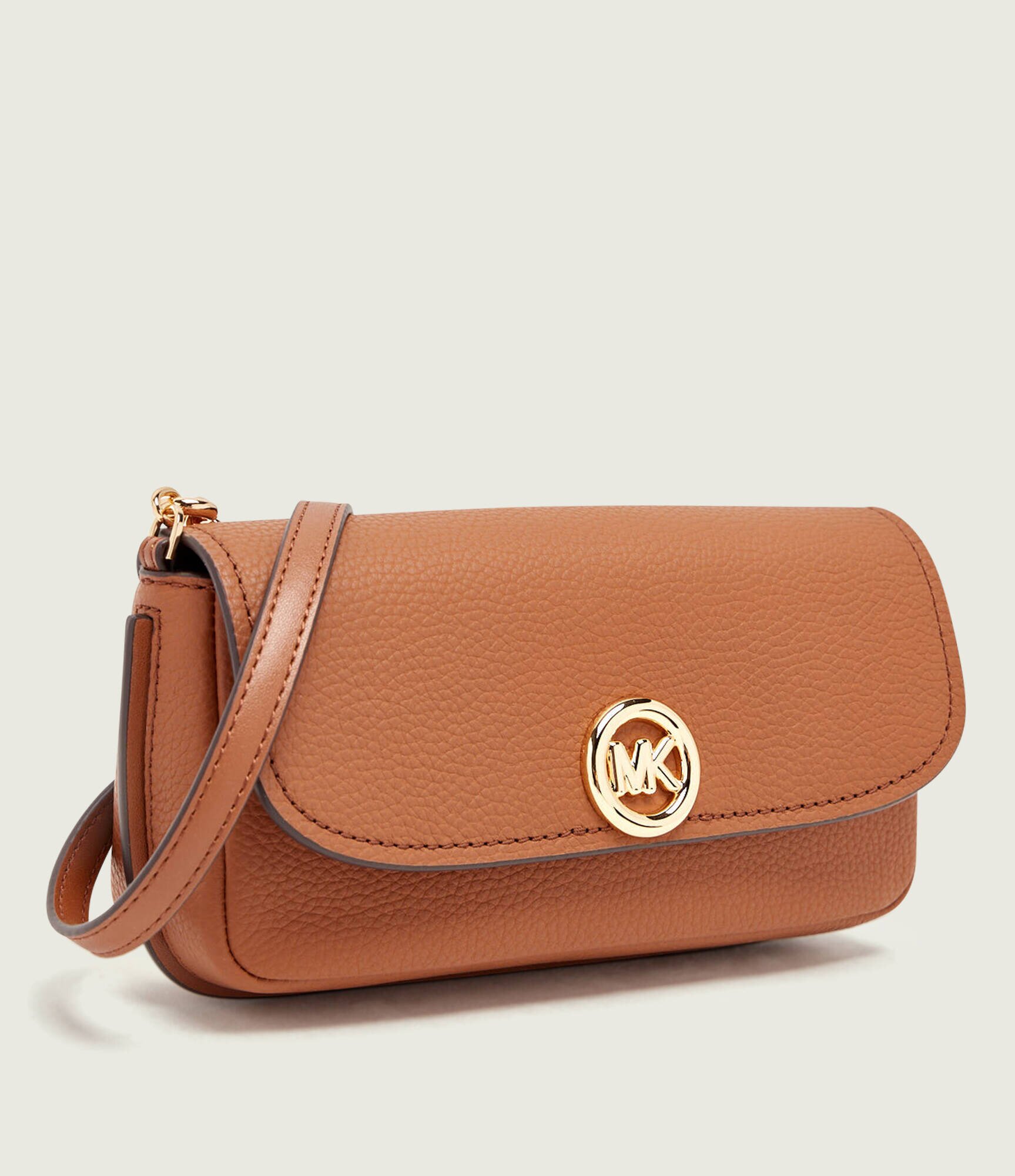 Michael Kors De piele geantă poștaș NOLITA