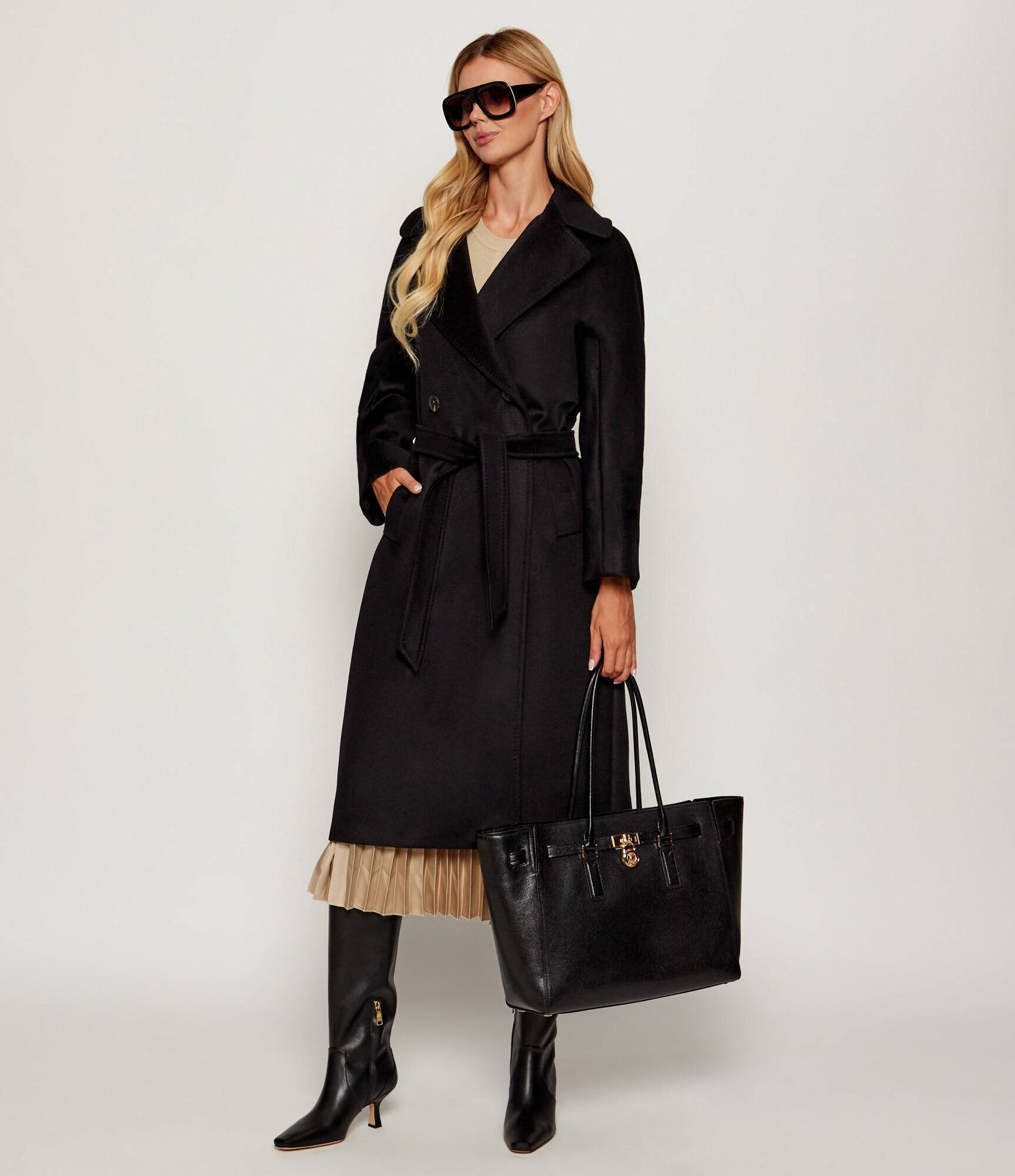 Michael Kors De piele geantă shopper Hamilton Moderne