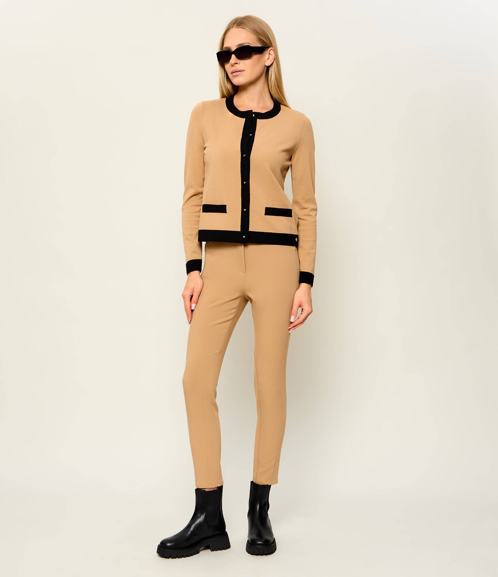 Michael Kors De piele ghete chelsea Asher