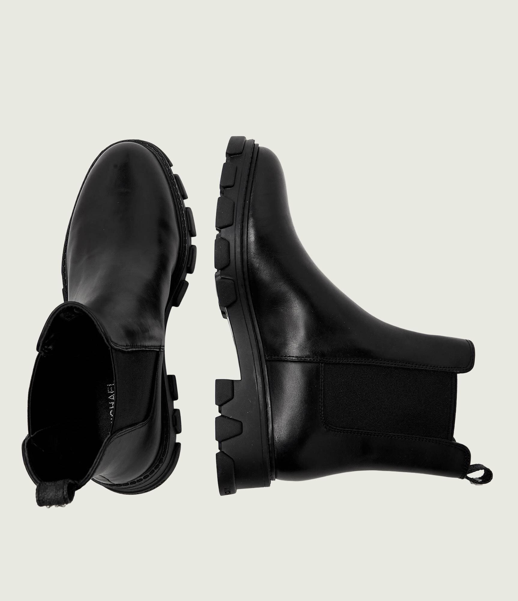 Michael Kors De piele ghete chelsea Ridley