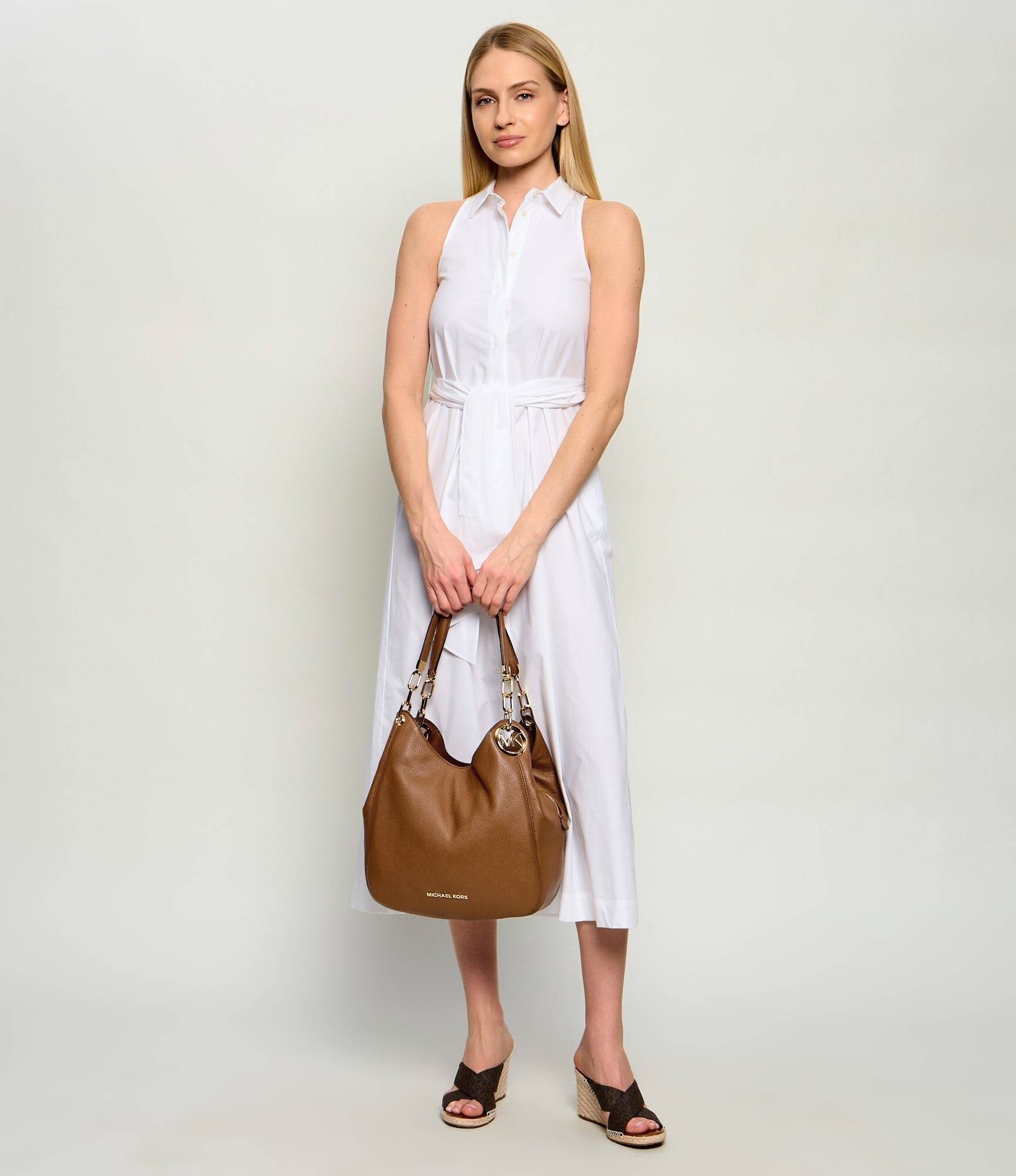 Michael Kors De piele hobo Lilie