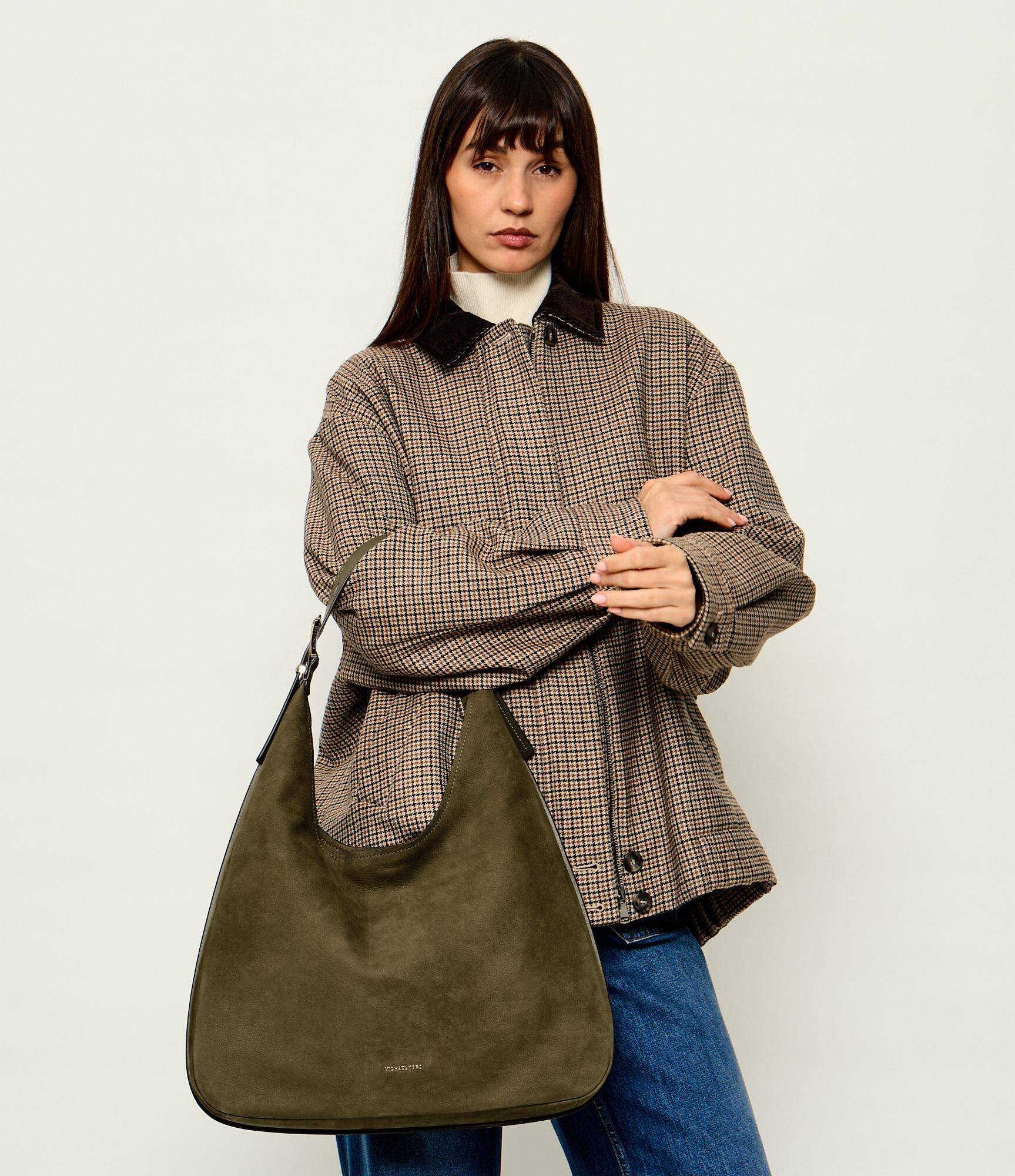 Michael Kors De piele hobo Nolita
