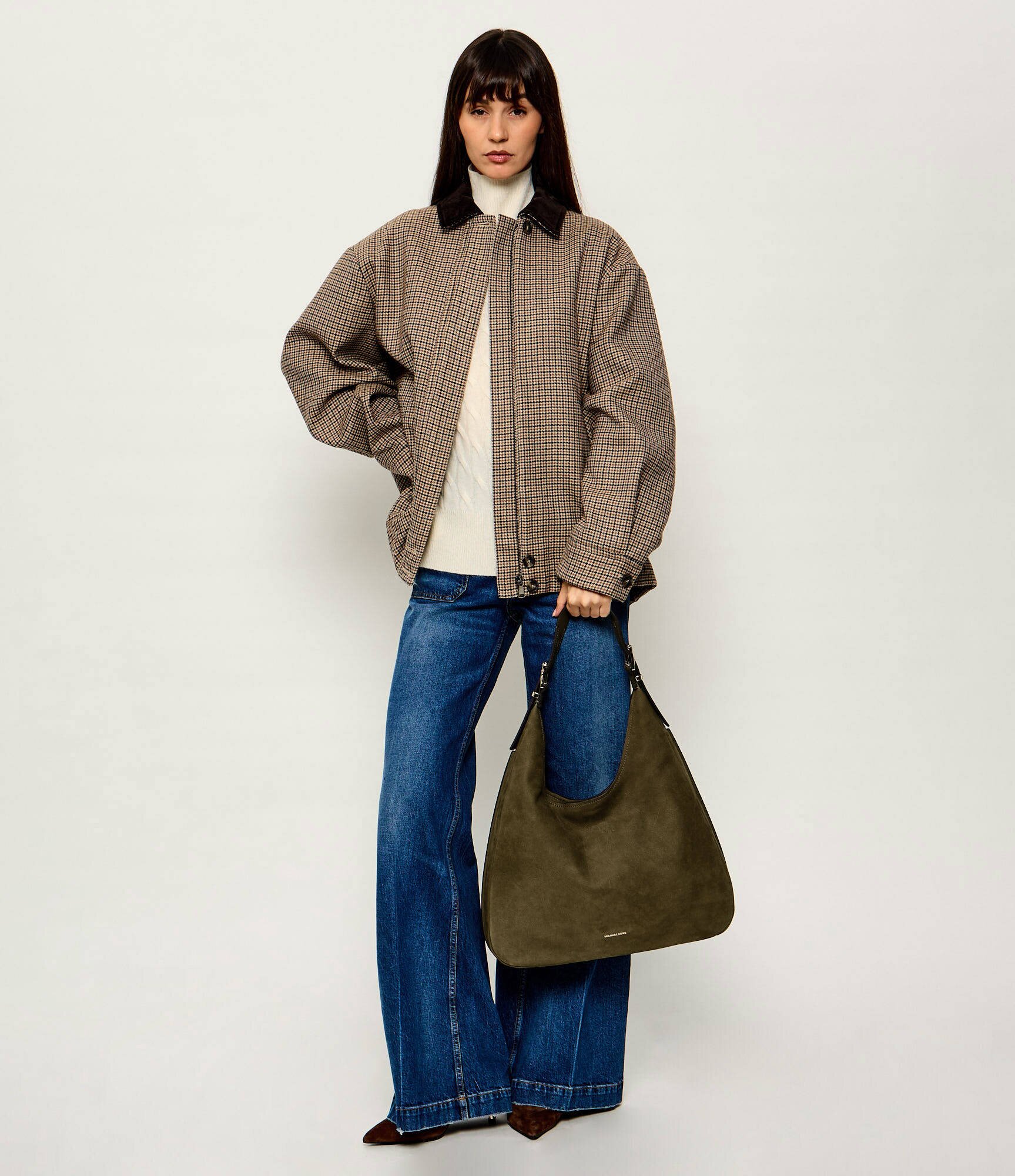 Michael Kors De piele hobo Nolita