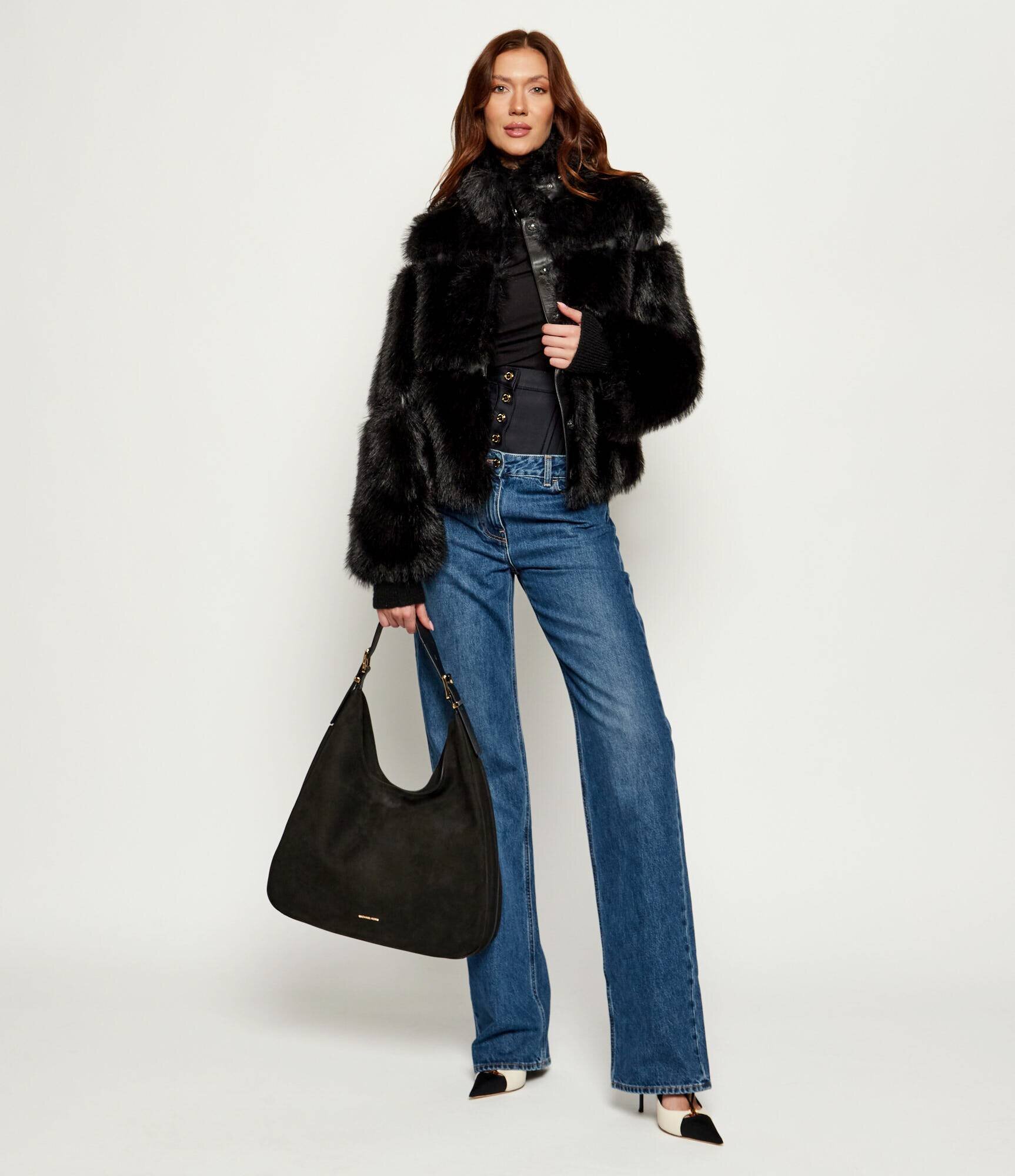 Michael Kors De piele hobo Nolita