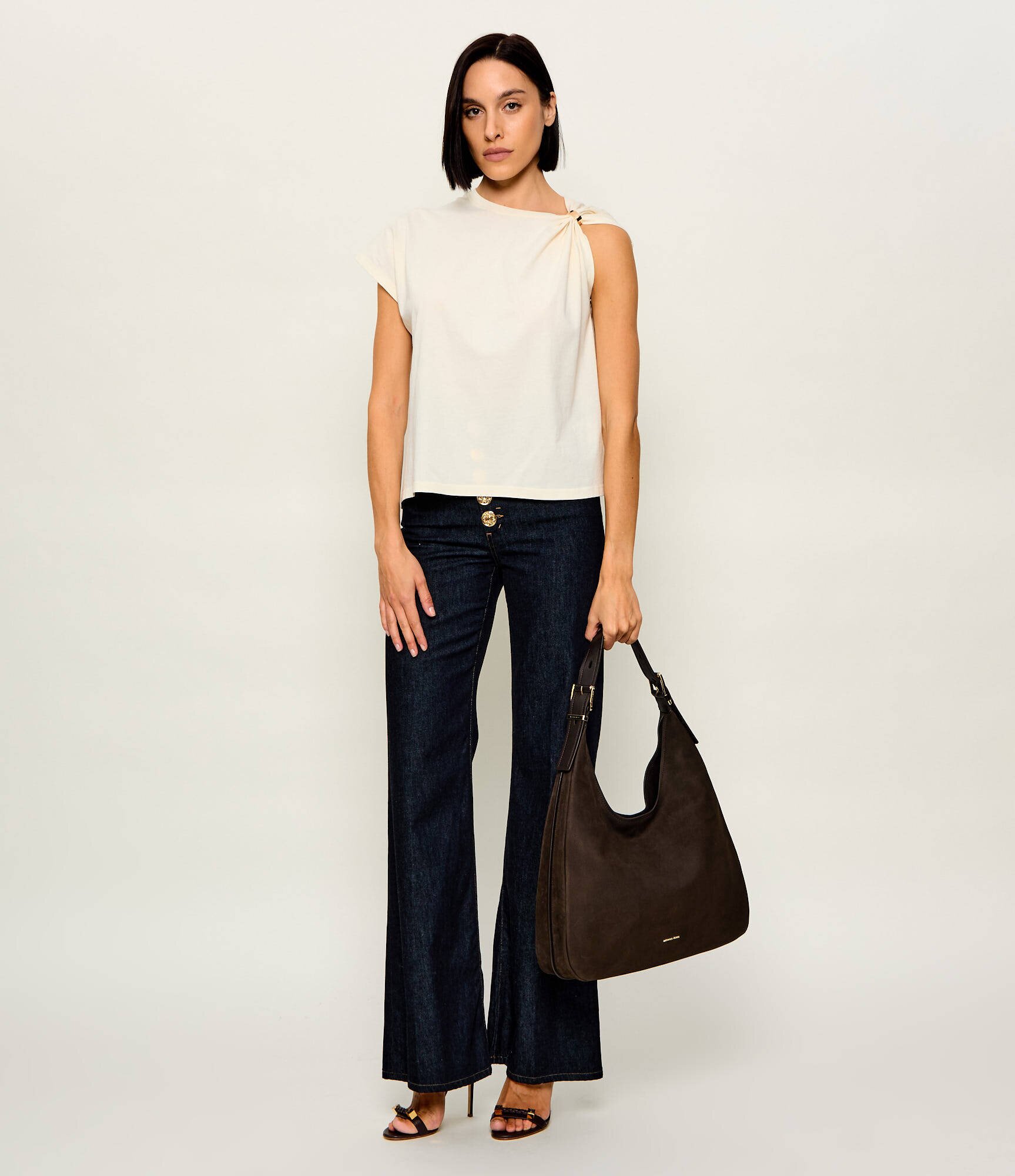 Michael Kors De piele hobo Nolita