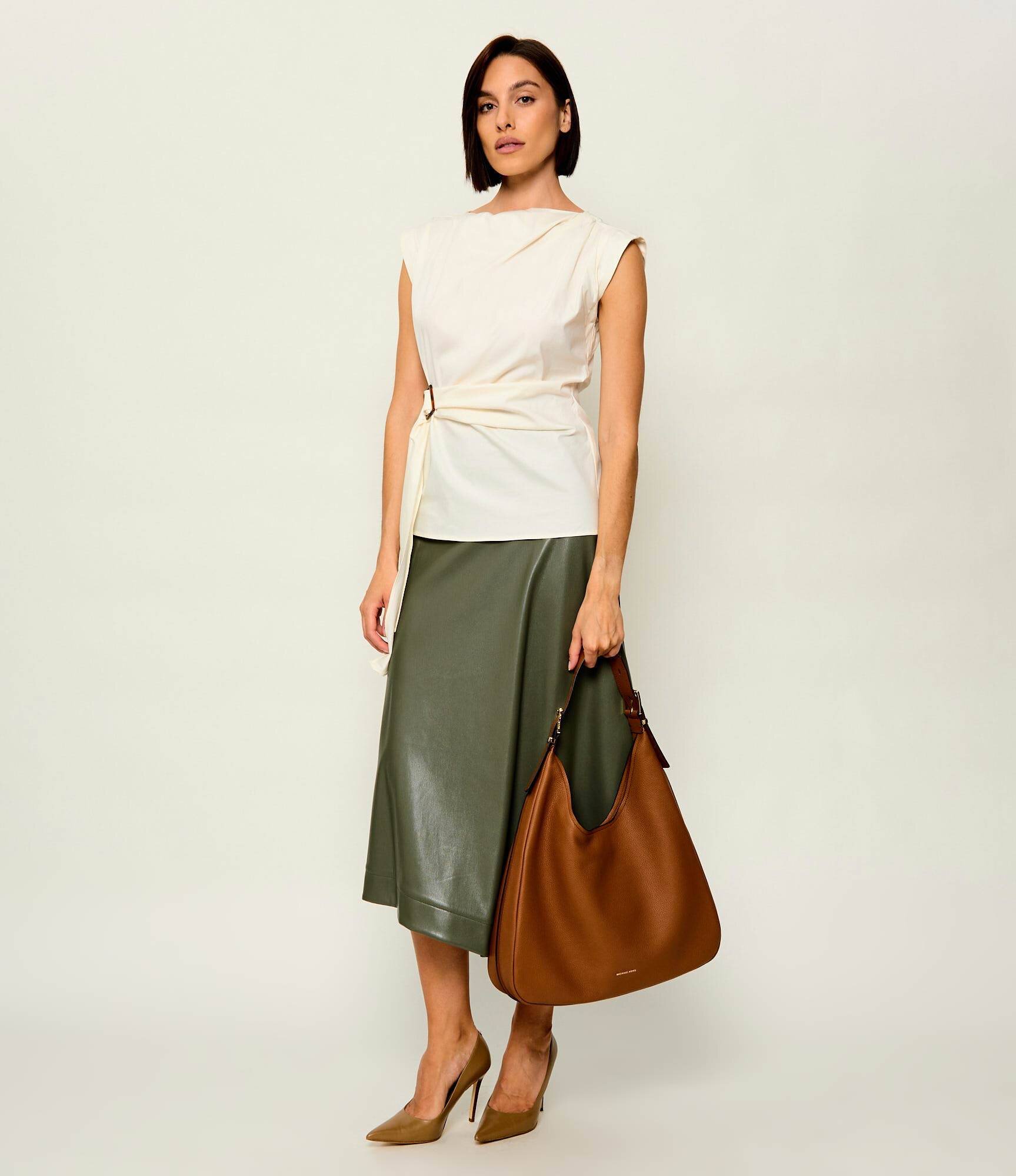 Michael Kors De piele hobo Nolita